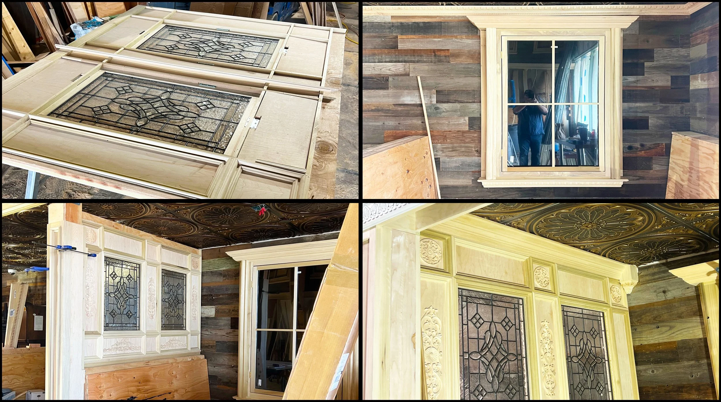   BESPOKE WINDOWS &amp; LEADED-GLASS MILLWORK  