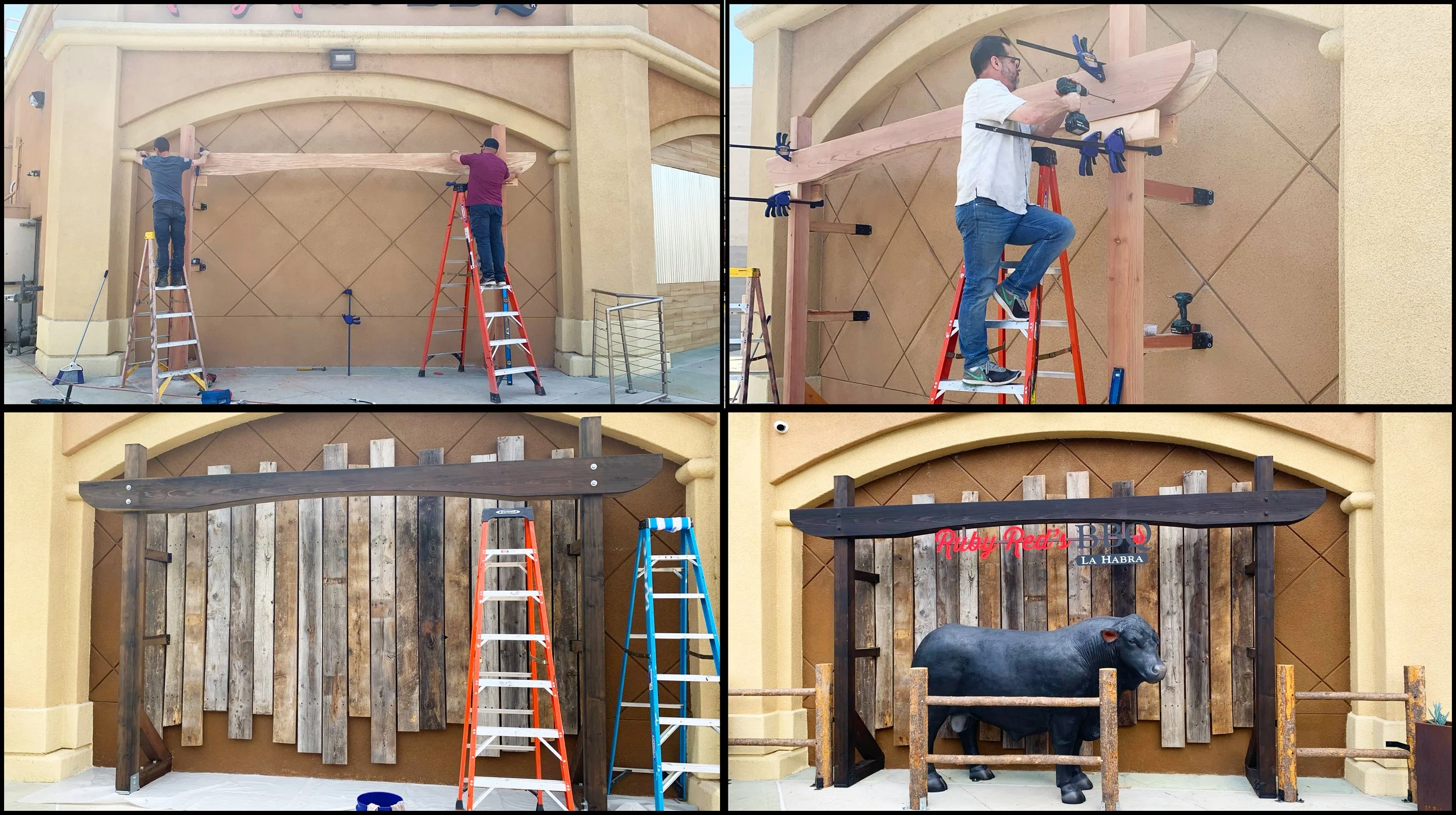   ARCHITECTURAL TIMBER STRUCTURAL “EMBER” CORRAL  