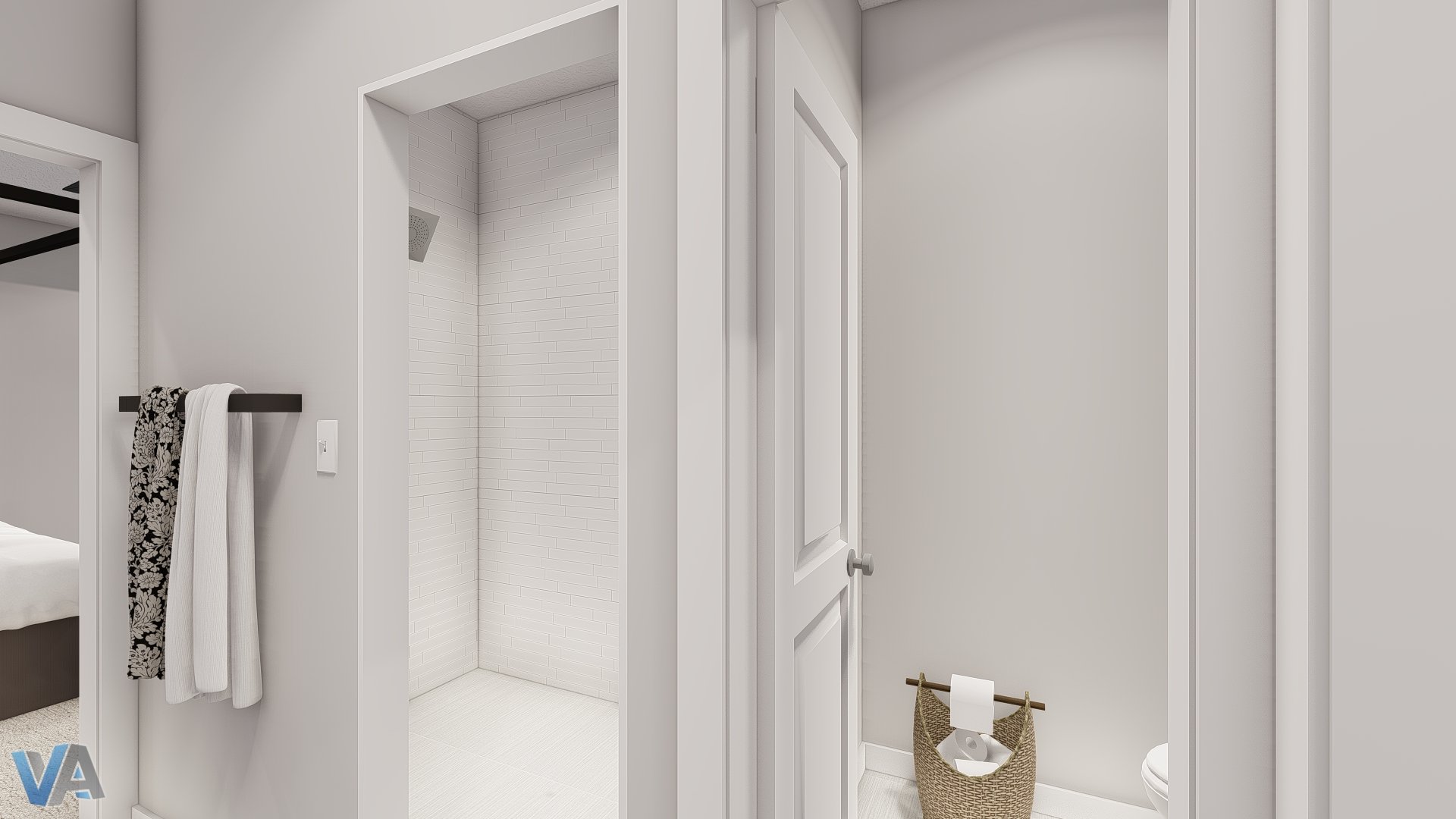 Anita Floor Plan Rendering - Hadley Custom Homes