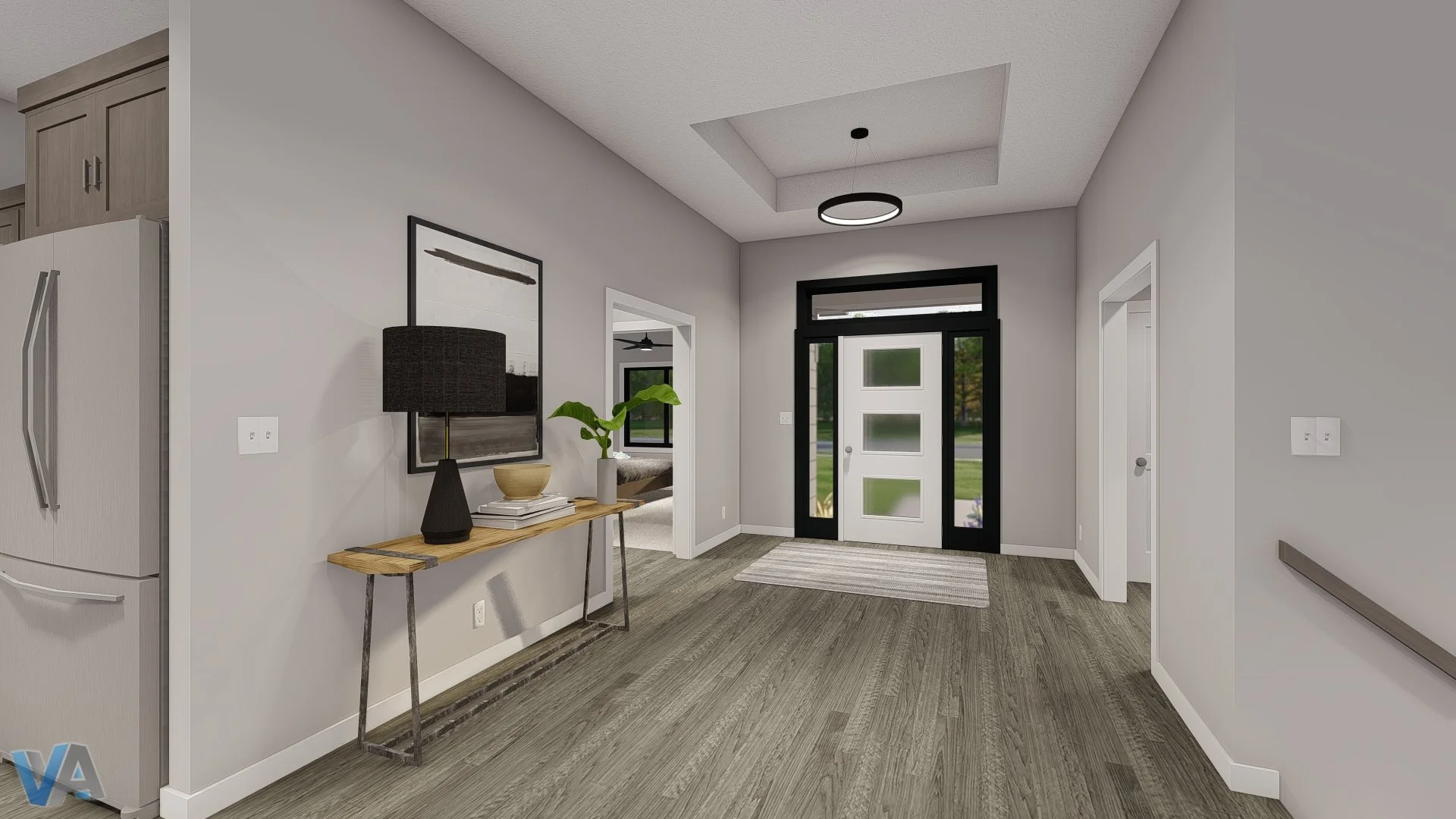 Anita Floor Plan Rendering - Hadley Custom Homes