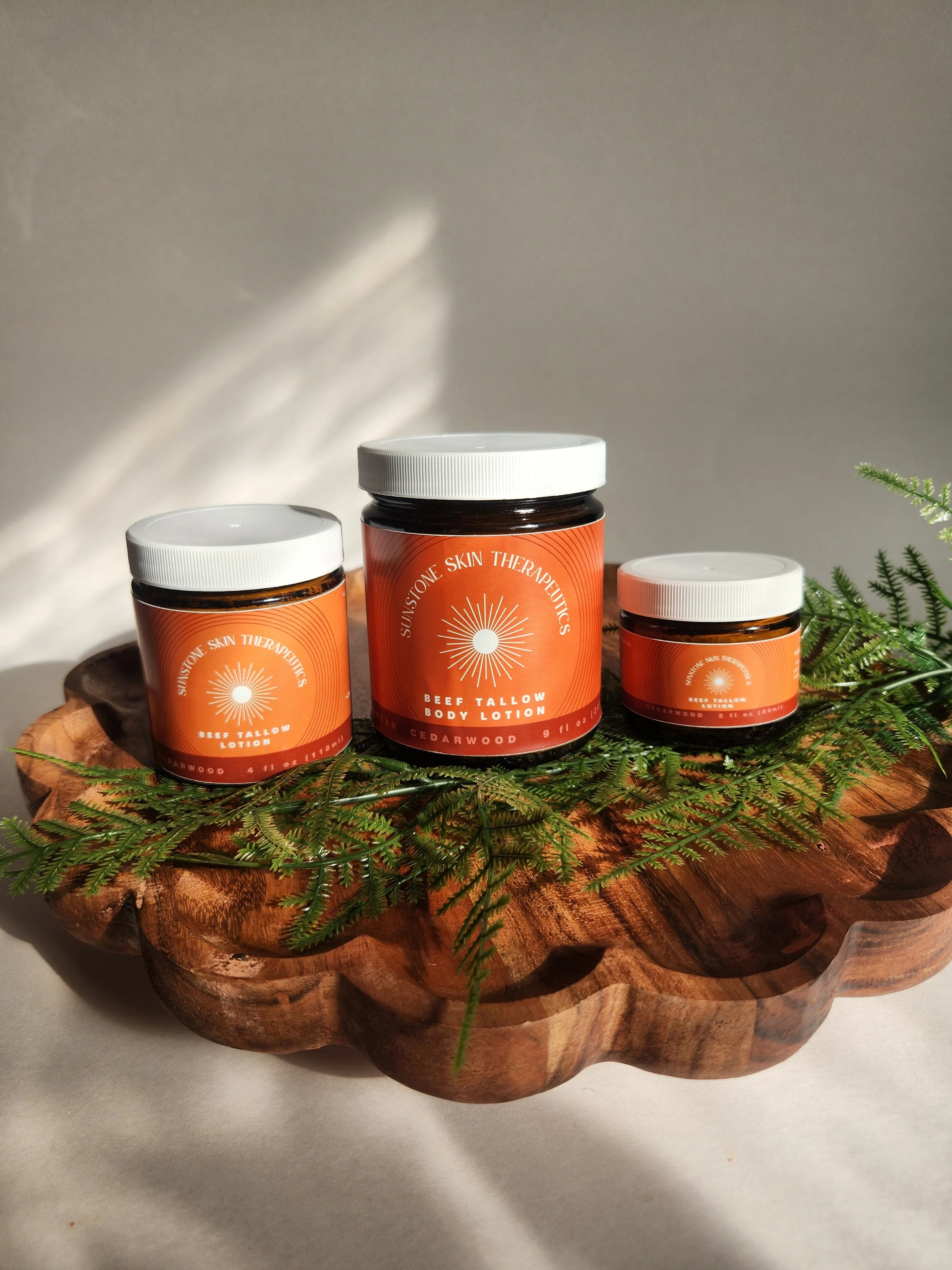 Cedarwood Beef Tallow Body Lotion