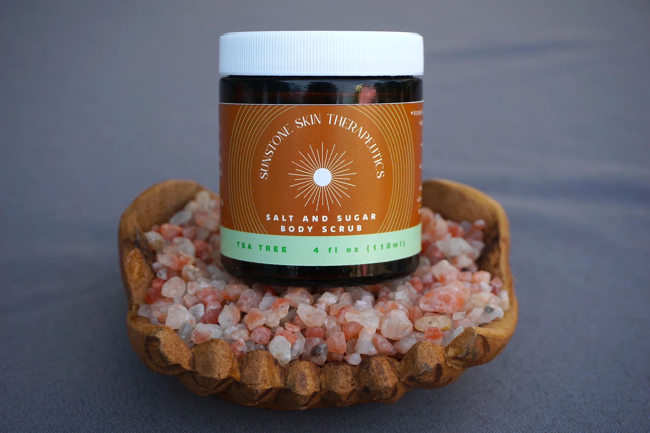 Tea Tree Salt and Sugar Scrub