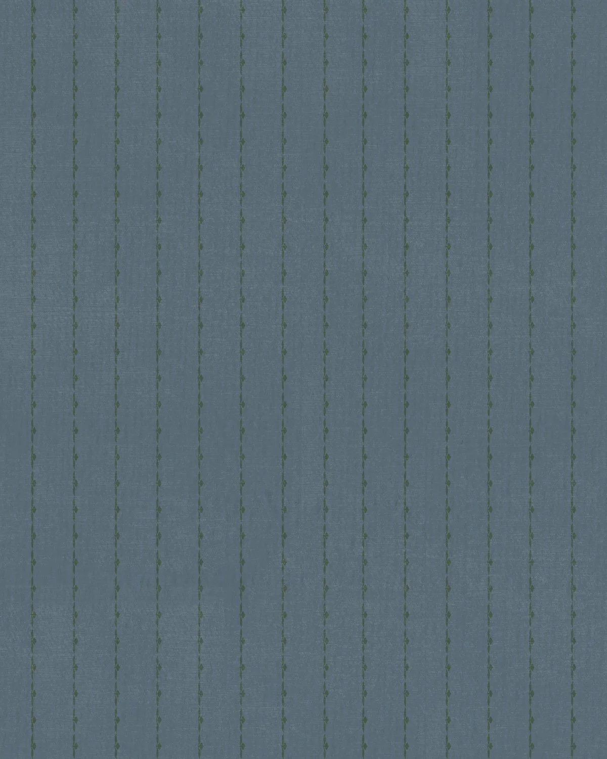 Green line pattern on a blue background