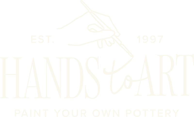 Logo for Hands to Art Paint Your Own Pottery