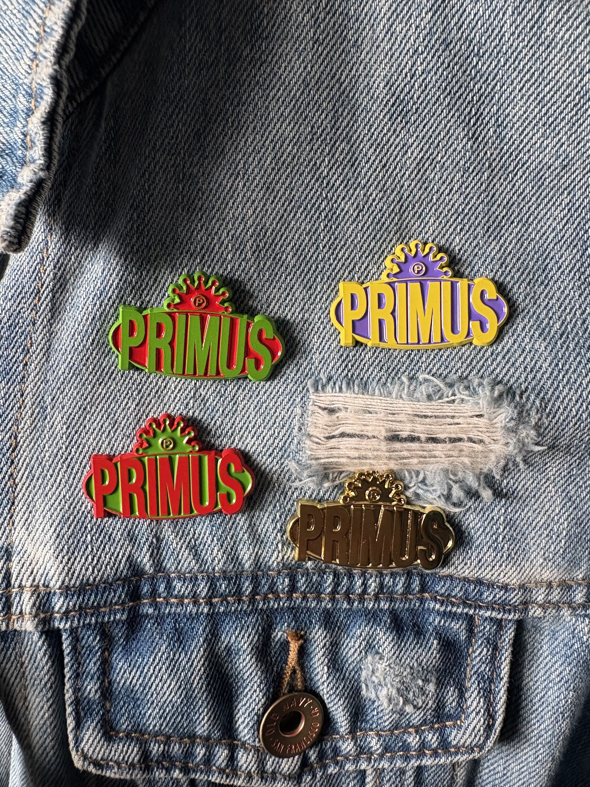 Primus Logo Pins - Multiple Variants Available
