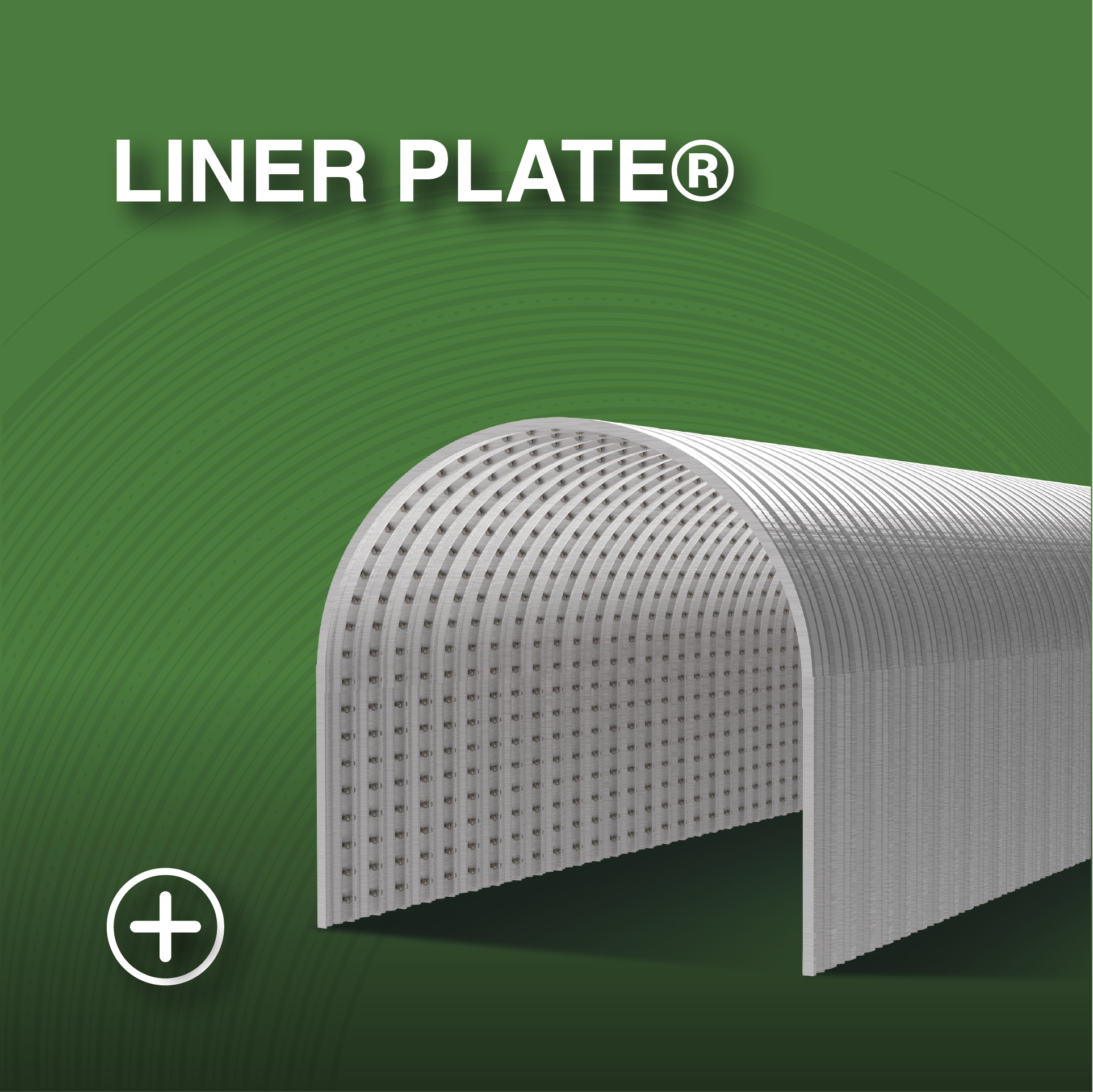 Imagen de puente realizado con Liner Plate