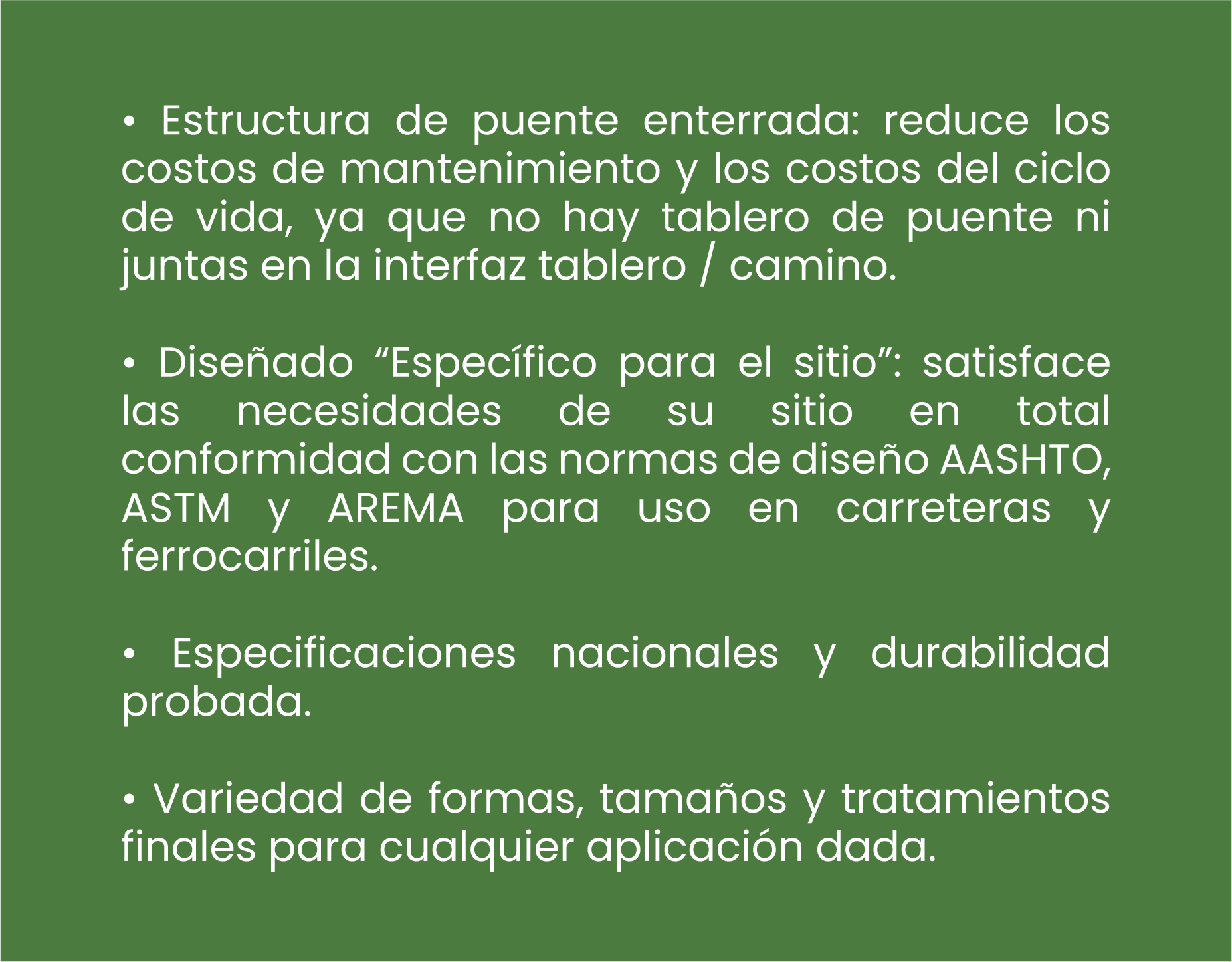 Multiplaca CONTECH MÉXICO: placas de acero galvanizado: eestructuras de puentes, diseños específicos para sitios, especificaciones nacionales y variedad de formas y tratamientos finales.