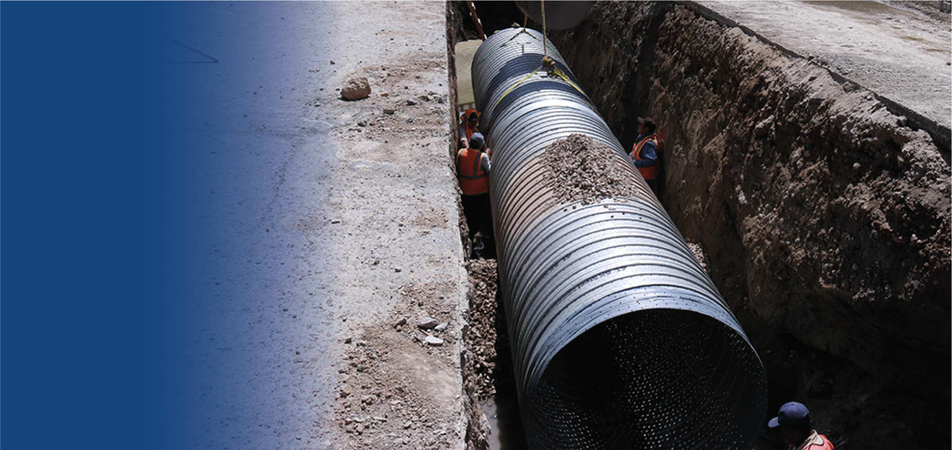 Tubería de acero corrugado para alcantarillas, canales y cercamientos de zanjas. ULTRAFLO CONTECH MÉXICO