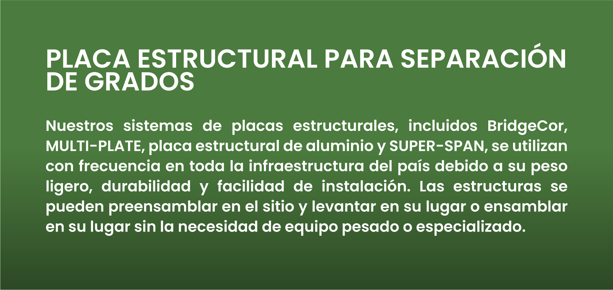 Multiplaca CONTECH MÉXICO: placas de acero galvanizado