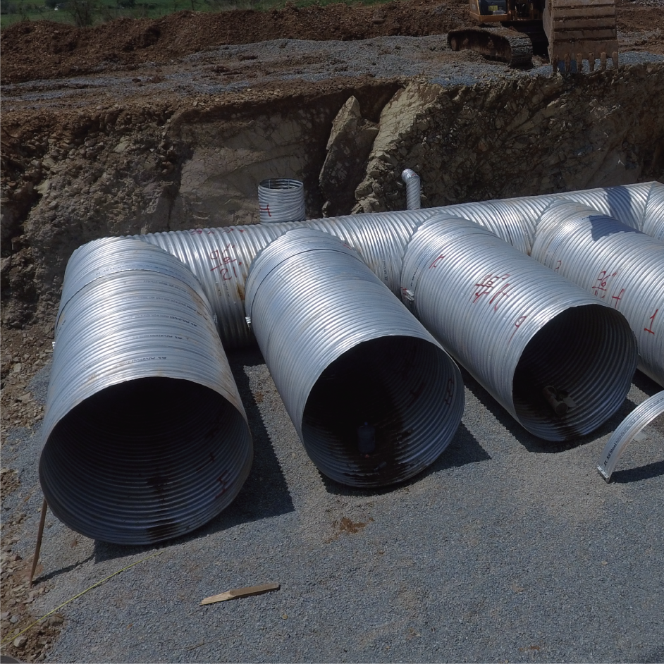 SISTEMA DE RETENCIÓN DE AGUA PLUVIAL CAPITALNORTE Municipio de Zapopan, Jalisco. manufacturado con tubería HEL-COR® CONTECH MÉXICO