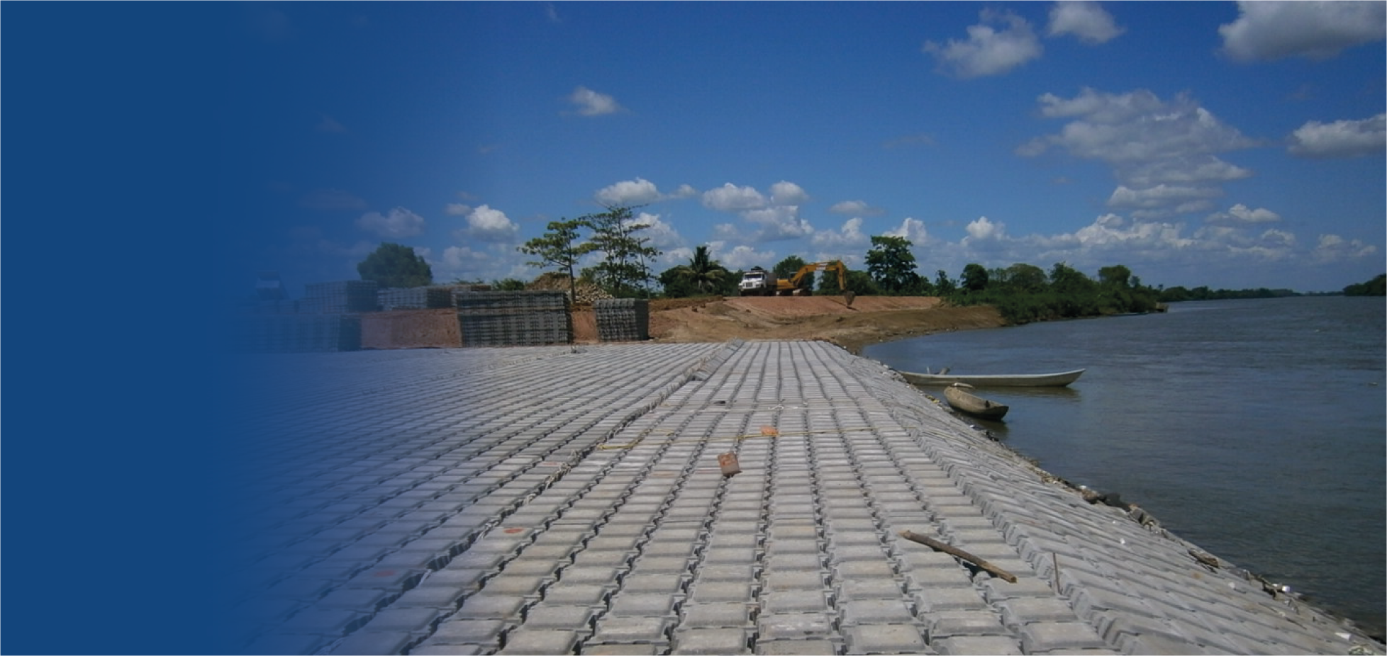 ARMORFLEX Y A-JACKS para protección contra la abrasión del suelo. CONTECH MÉXICO