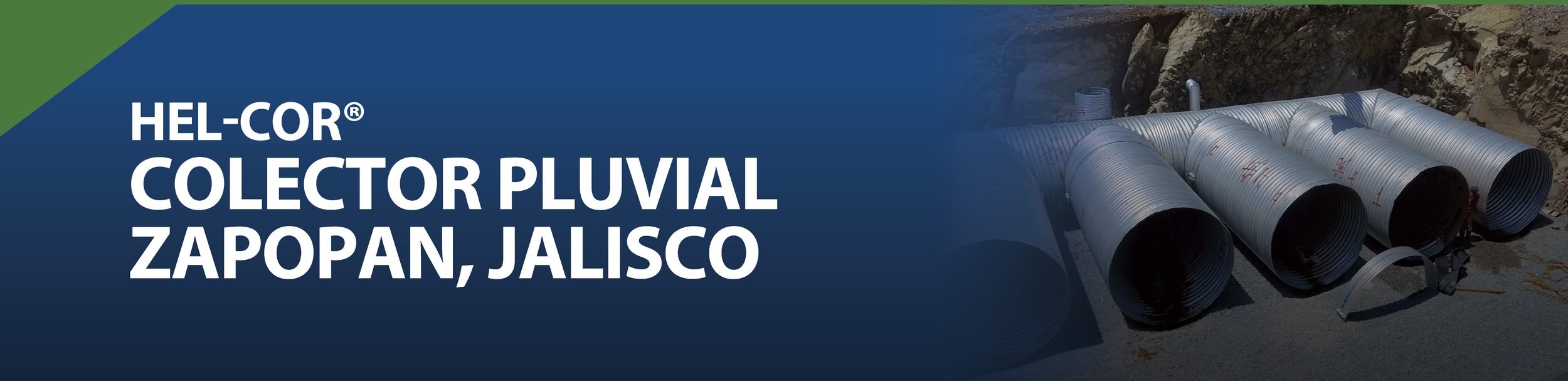 HEL-COR Colektor pluvial Zapopan, Jalisco