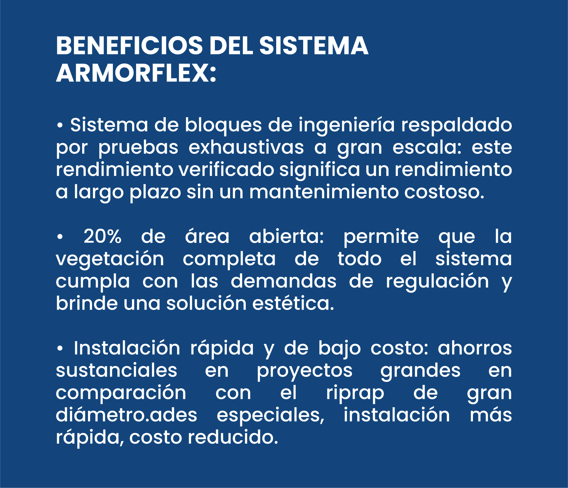  Armorflex, CONTECH MÉXICO