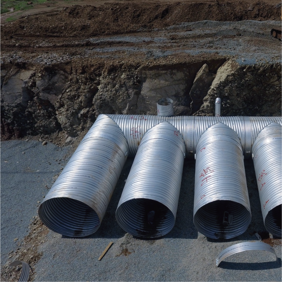 SISTEMA DE RETENCIÓN DE AGUA PLUVIAL CAPITALNORTE Municipio de Zapopan, Jalisco. manufacturado con tubería HEL-COR® CONTECH MÉXICO