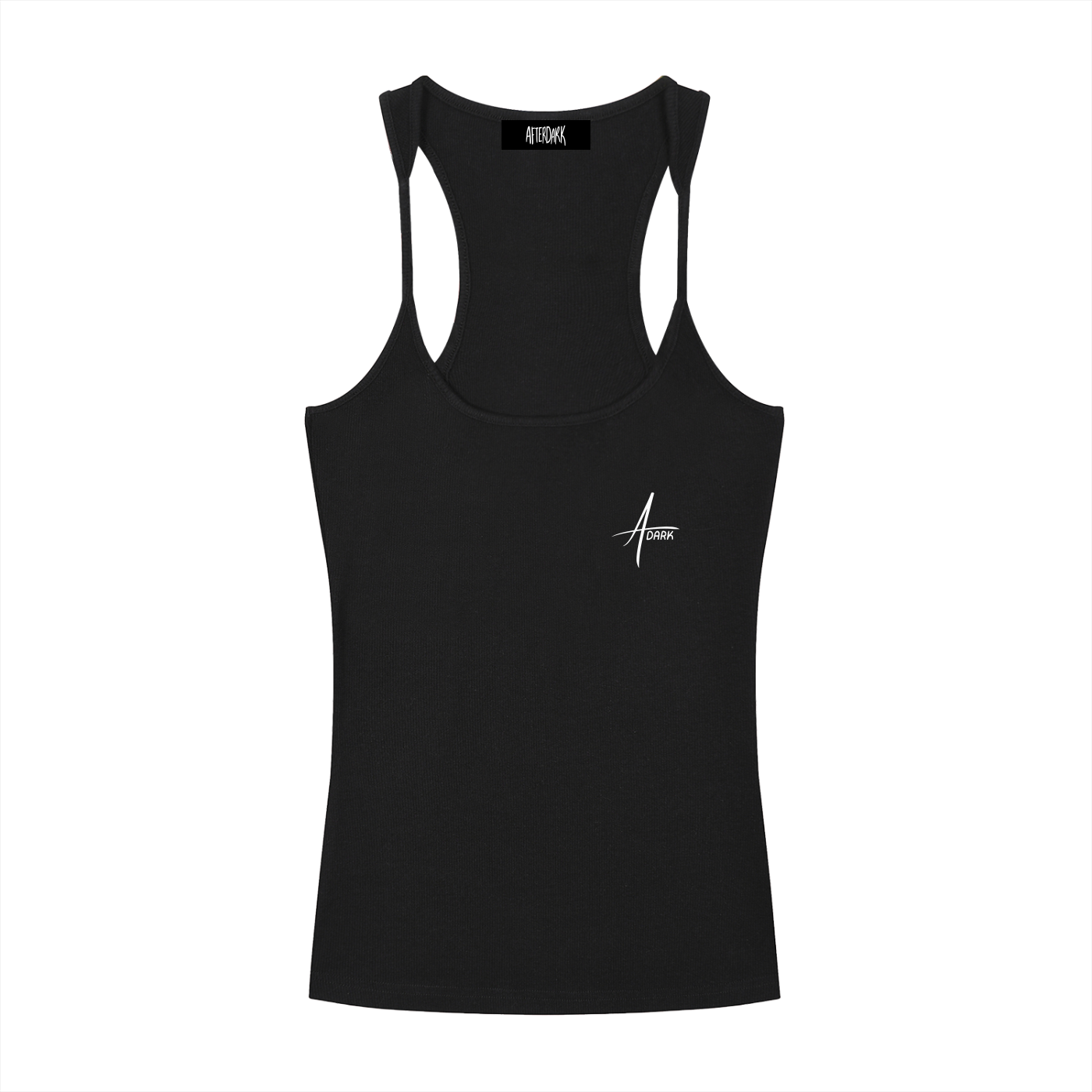 Slim Fit Ribbed Racerback Tank Top
