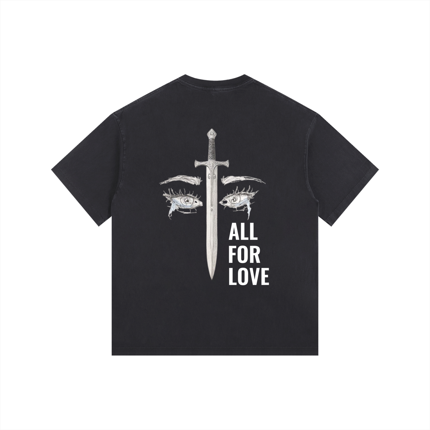 Vintage Washed Oversized Cotton T-Shirt