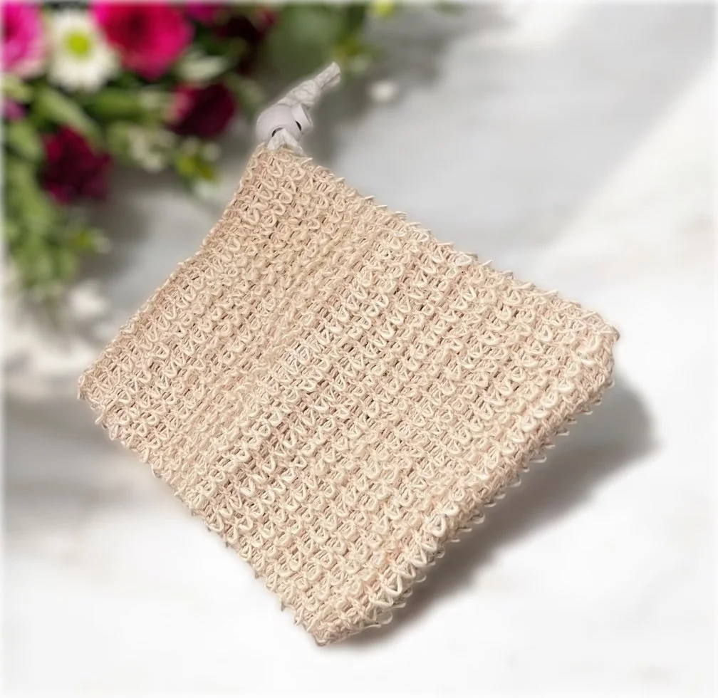 Sisal Soap Pouch + Large
