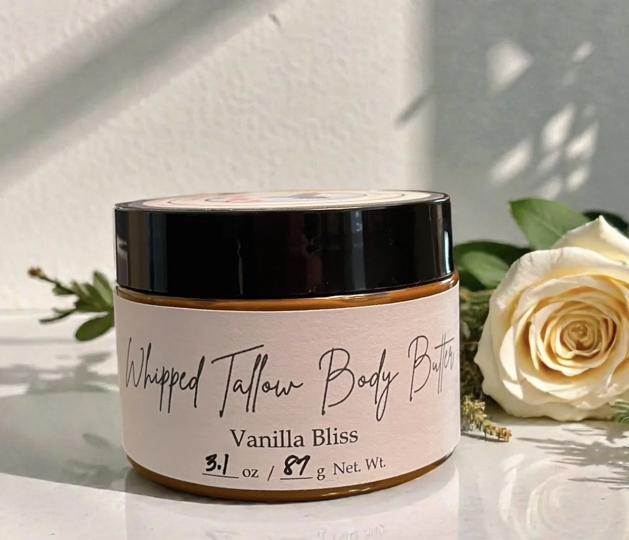 Whipped Tallow Body Butter + Vanilla Bliss
