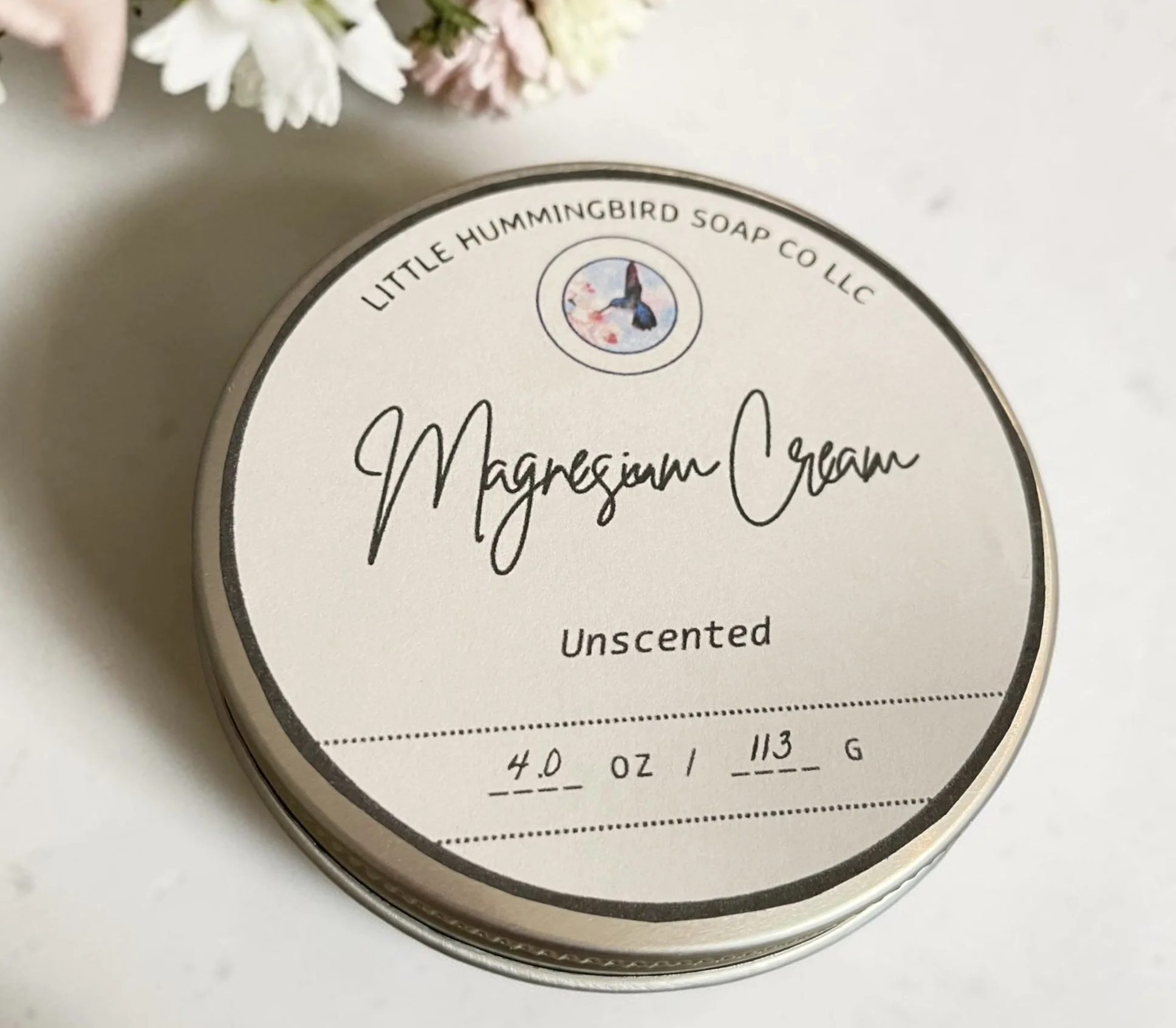 Magnesium Cream + Small Tin
