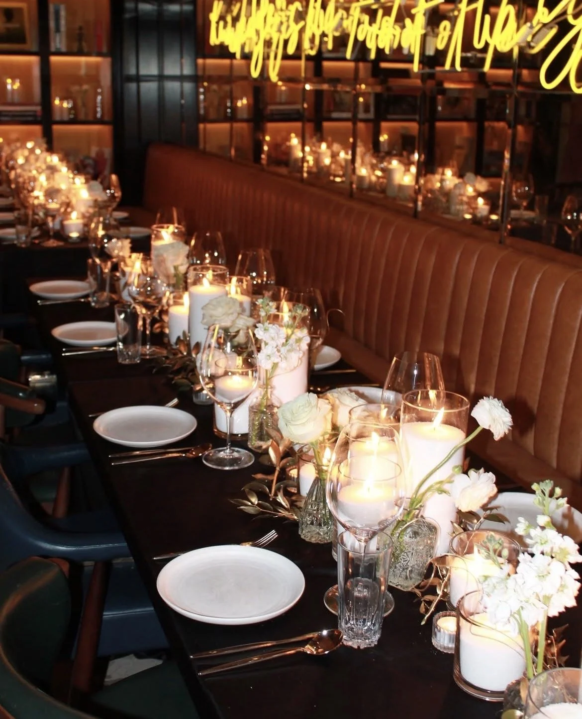 Intimate Birthday Dinner