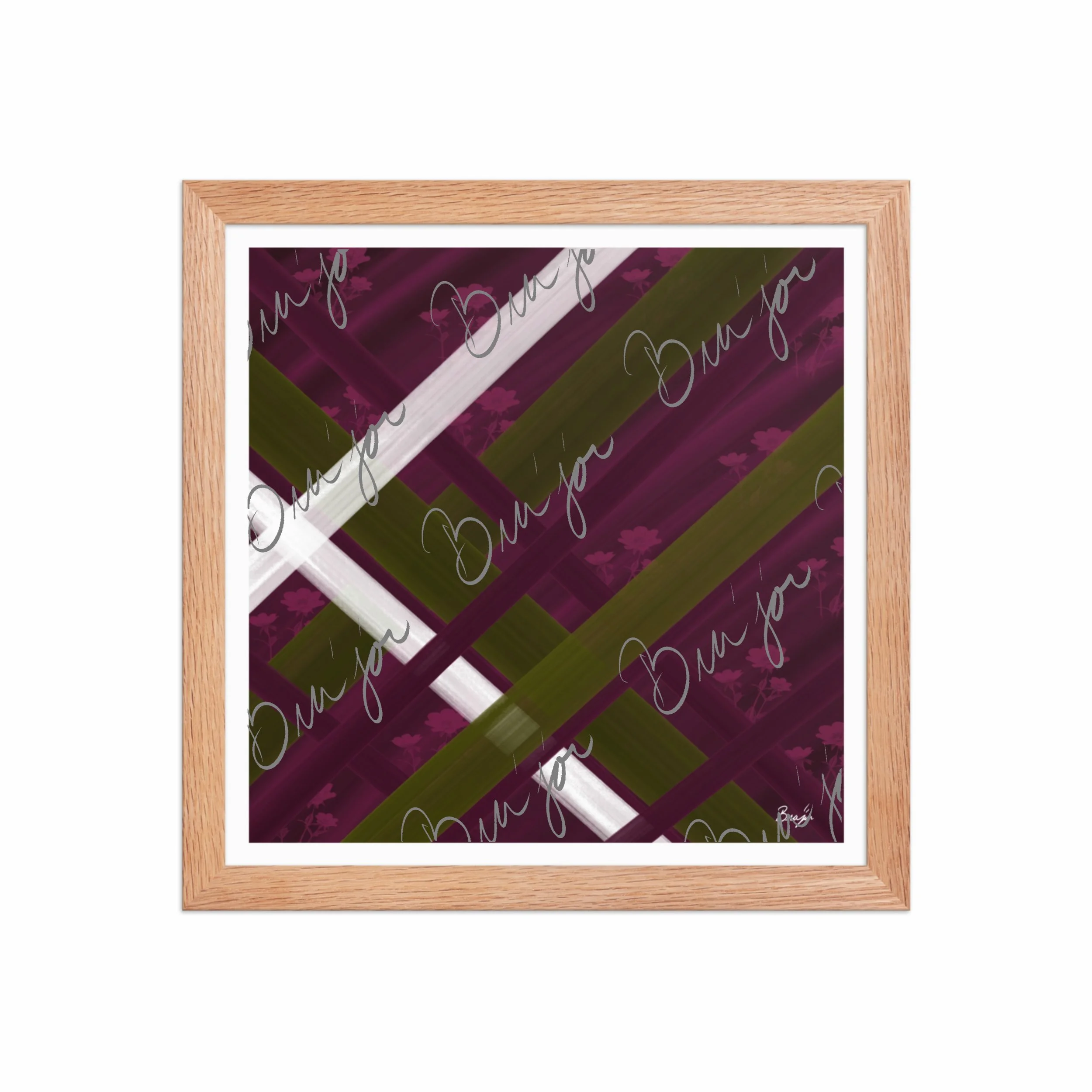 Framed Artwork - Title: Complex