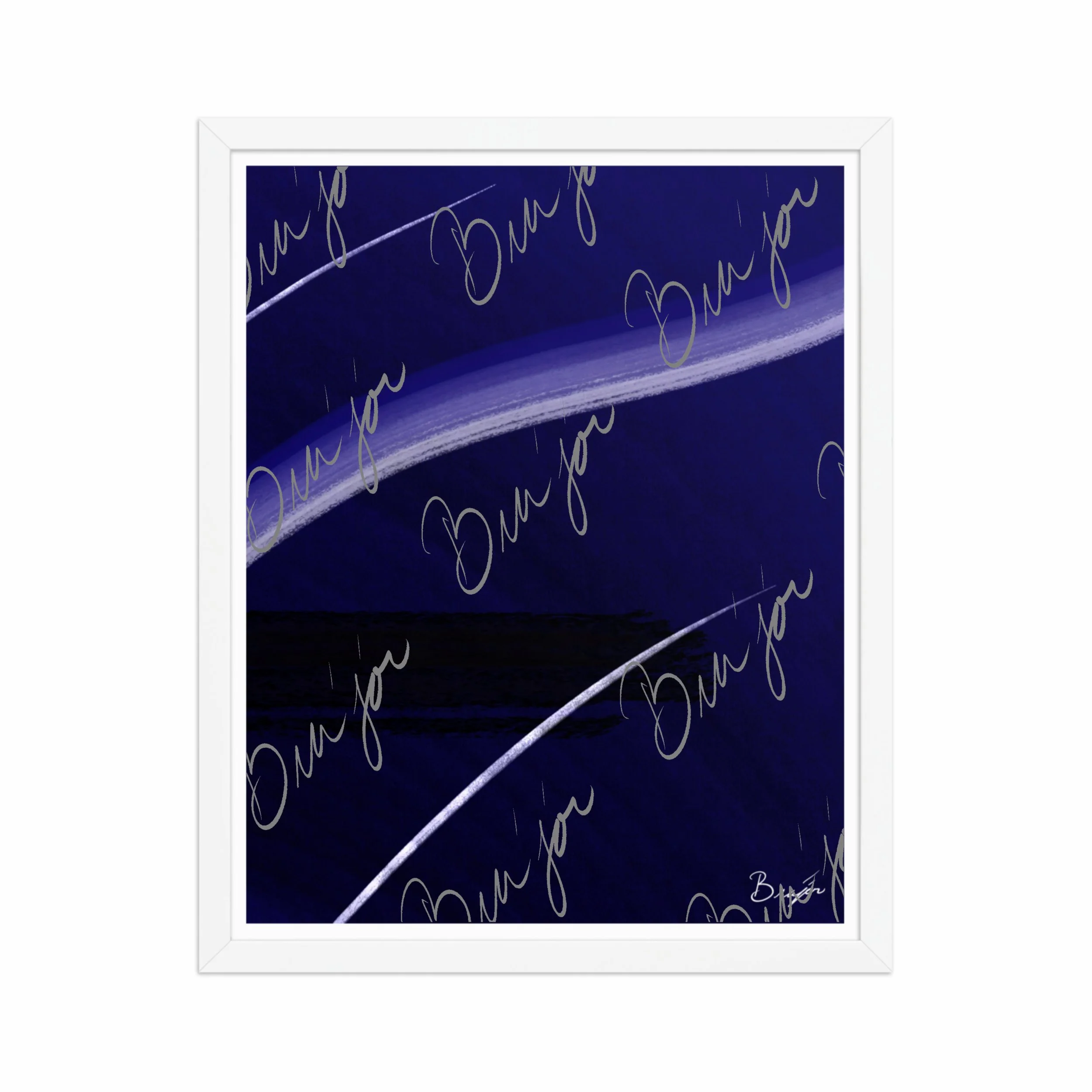 Framed Artwork - Title: Tears