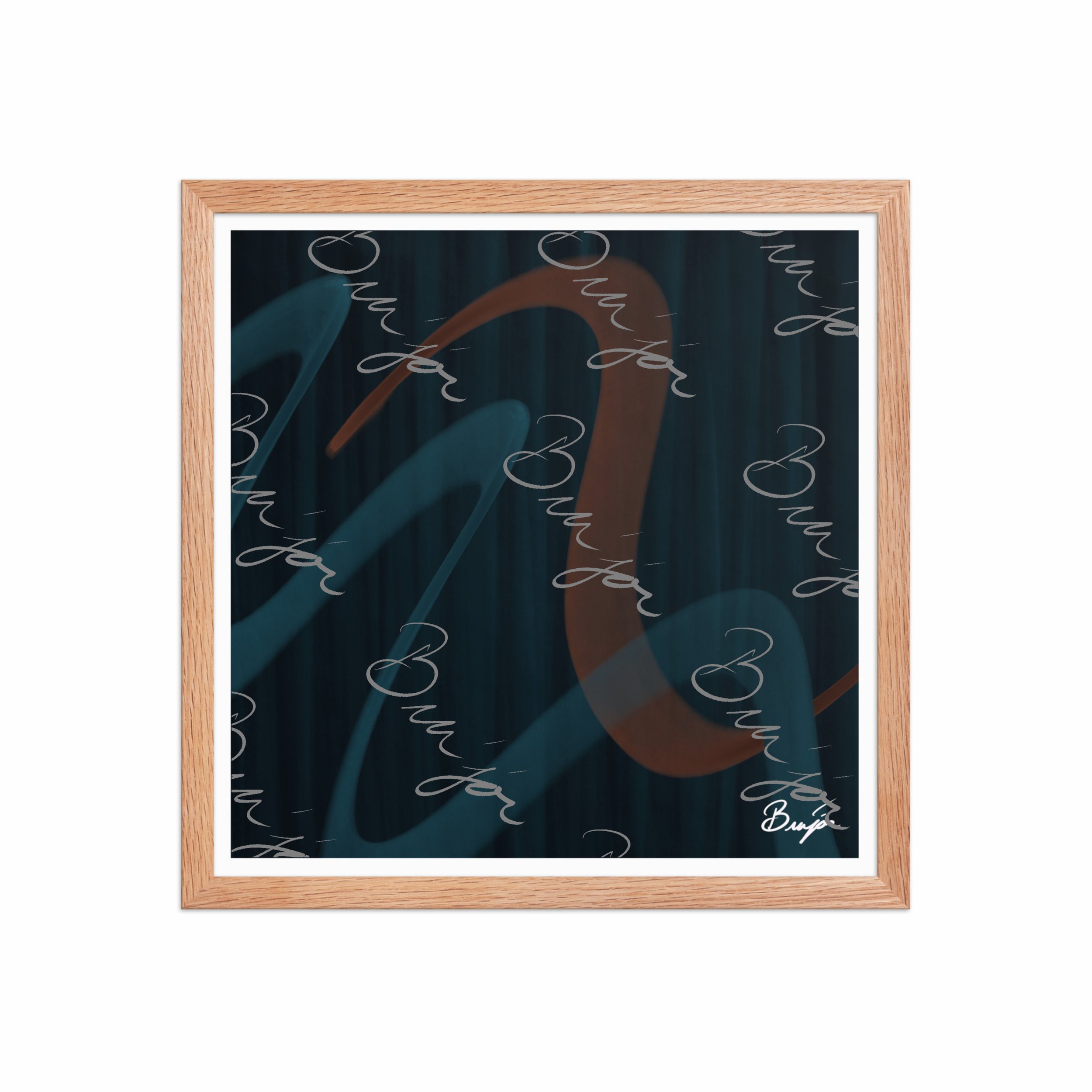 Framed Artwork - Title: Act