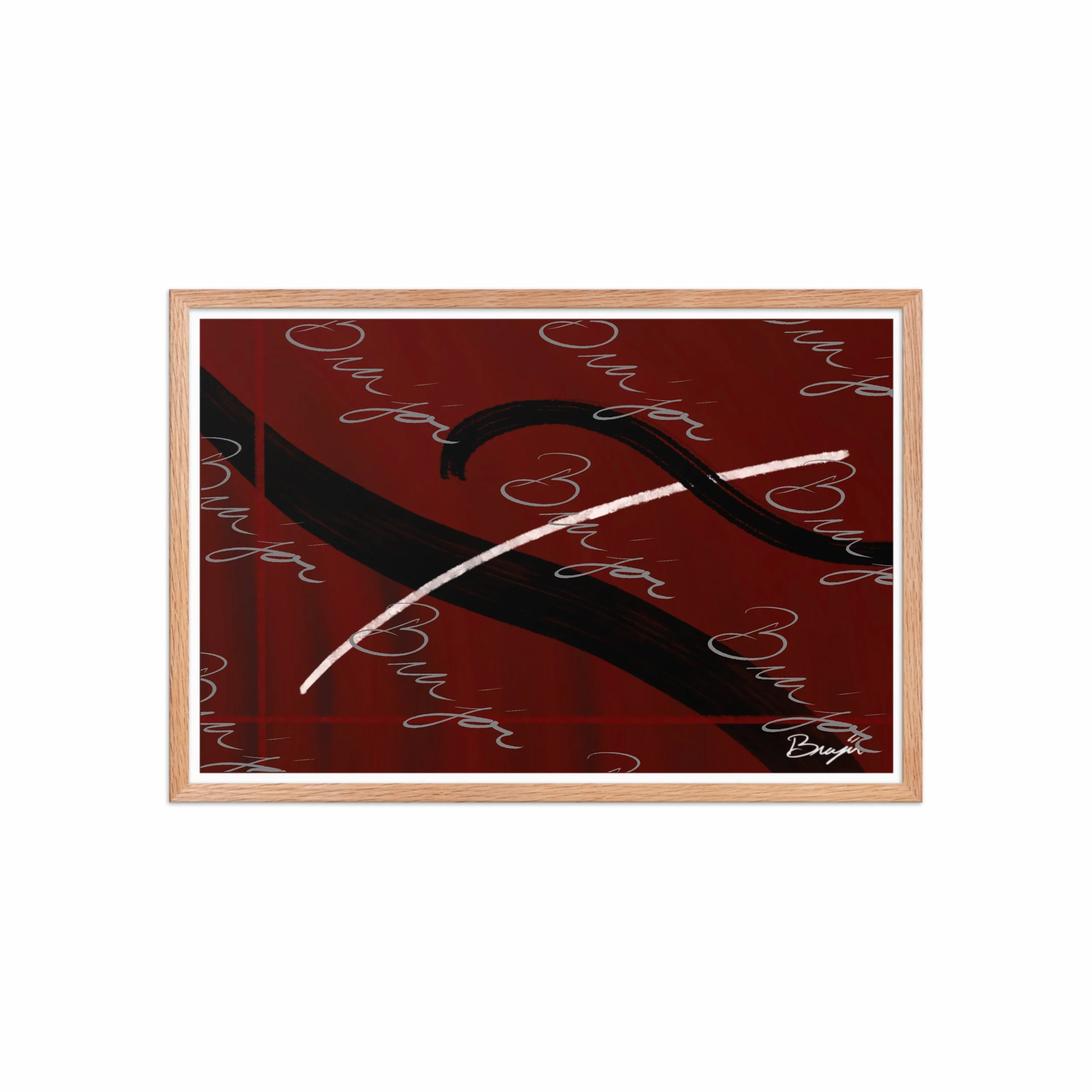 Framed Artwork - Title: Found