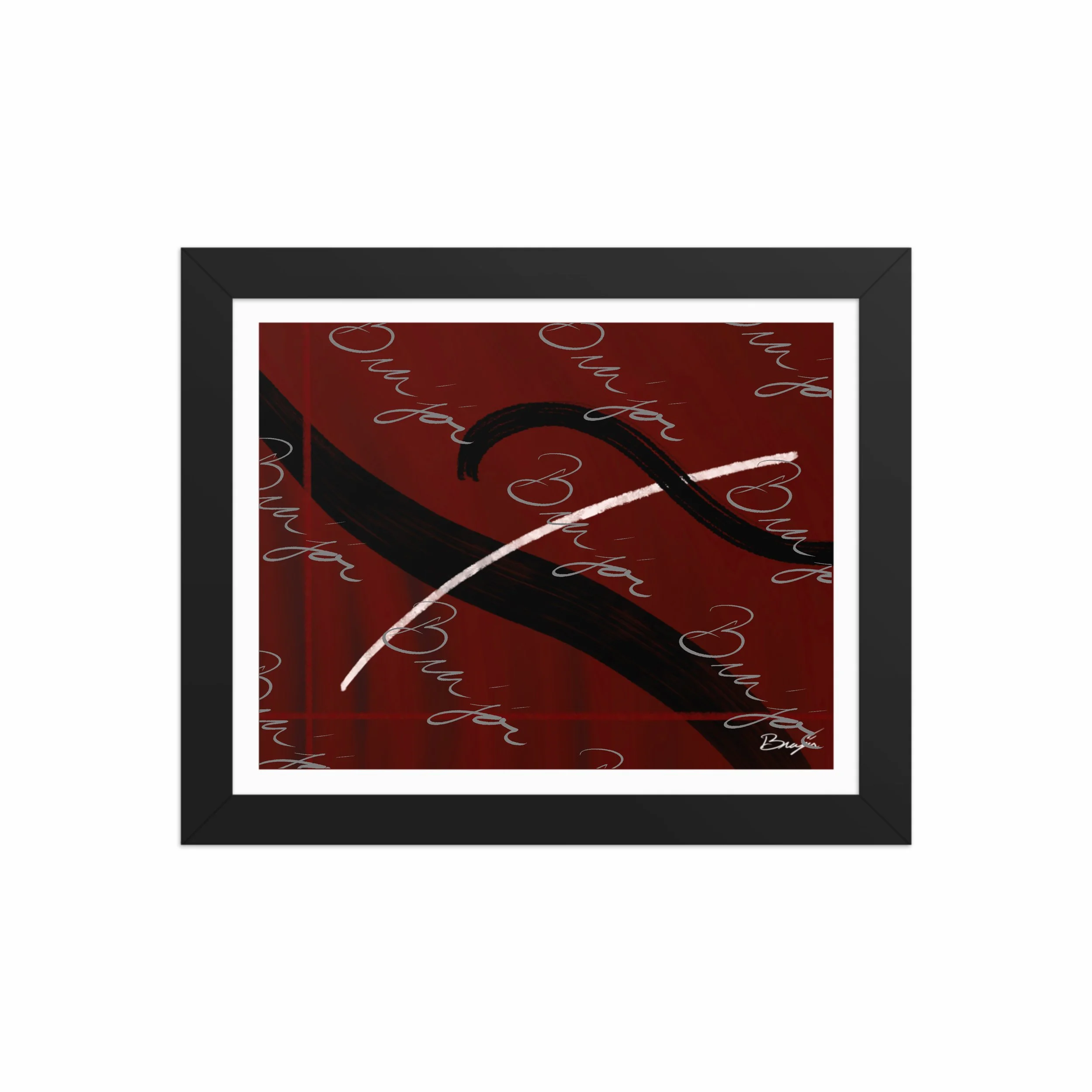 Framed Artwork - Title: Found