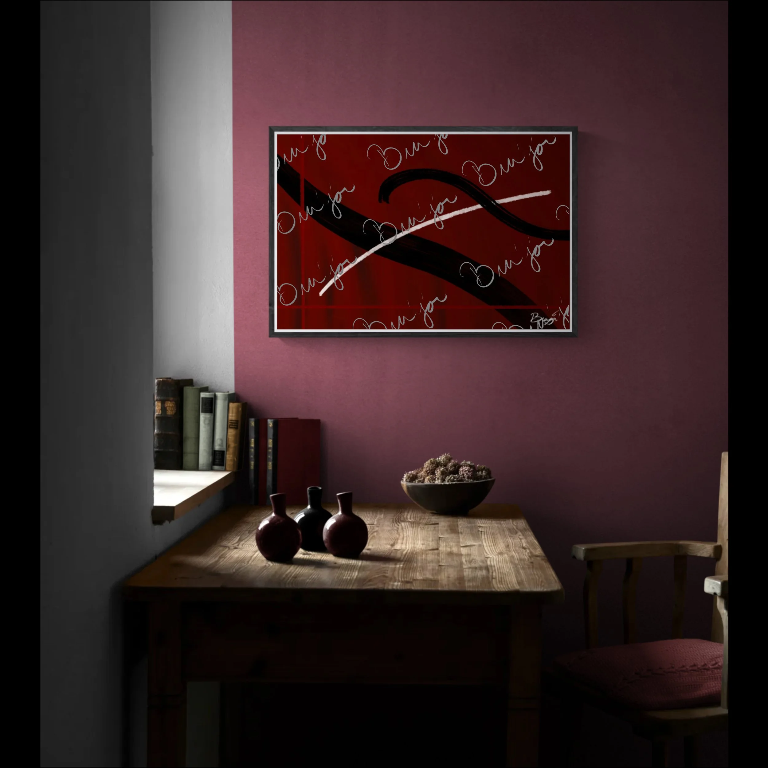 Framed Artwork - Title: Found