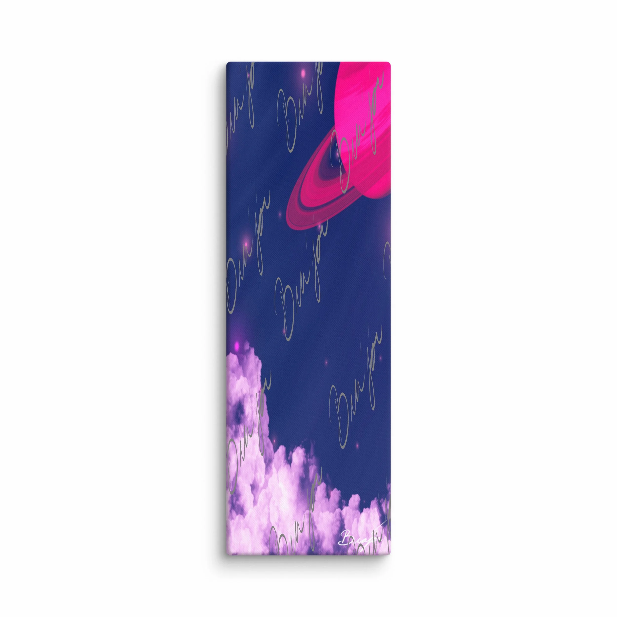 Canvas Wall Art - Title: Pink Space