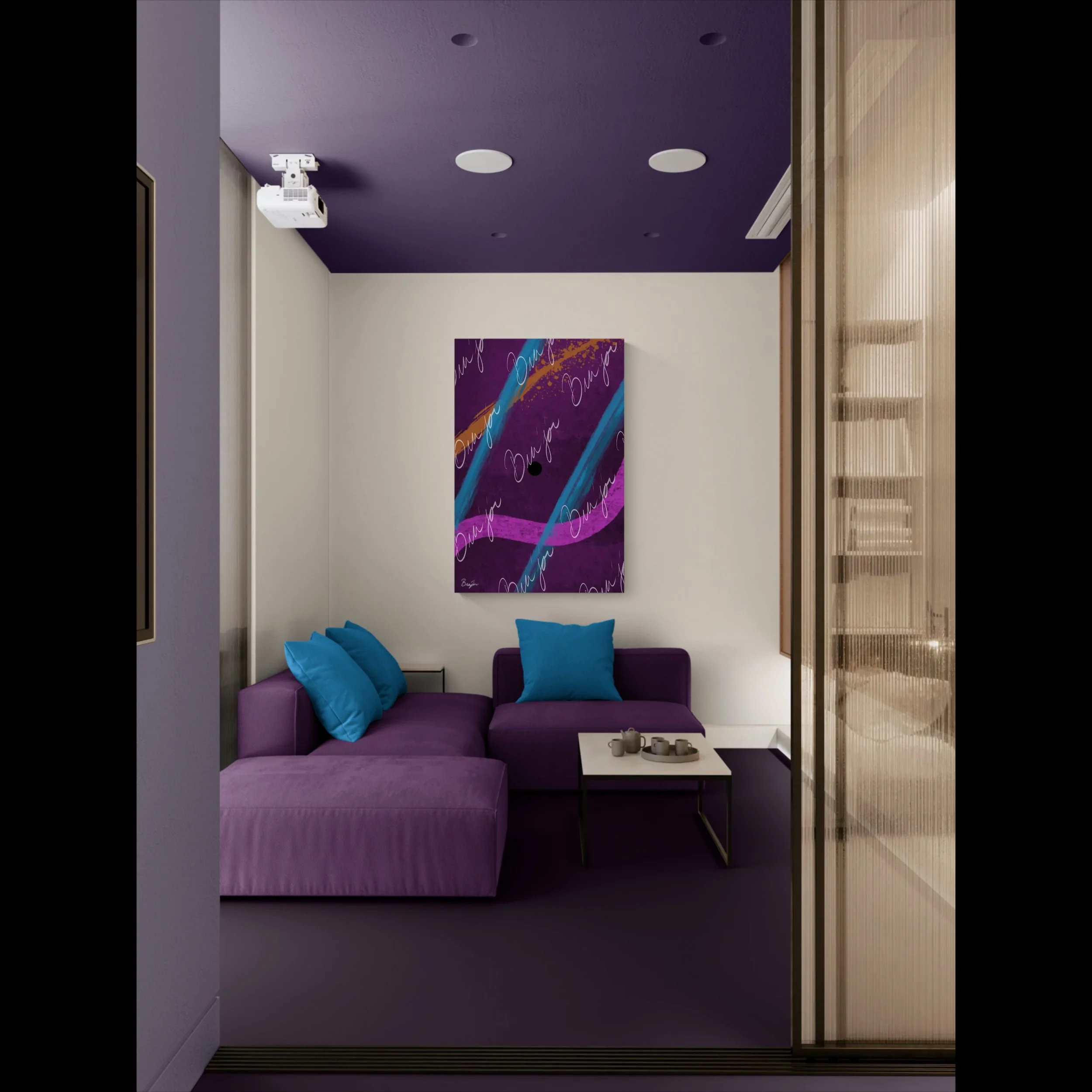 XL Canvas Wall Art - Title: Absent