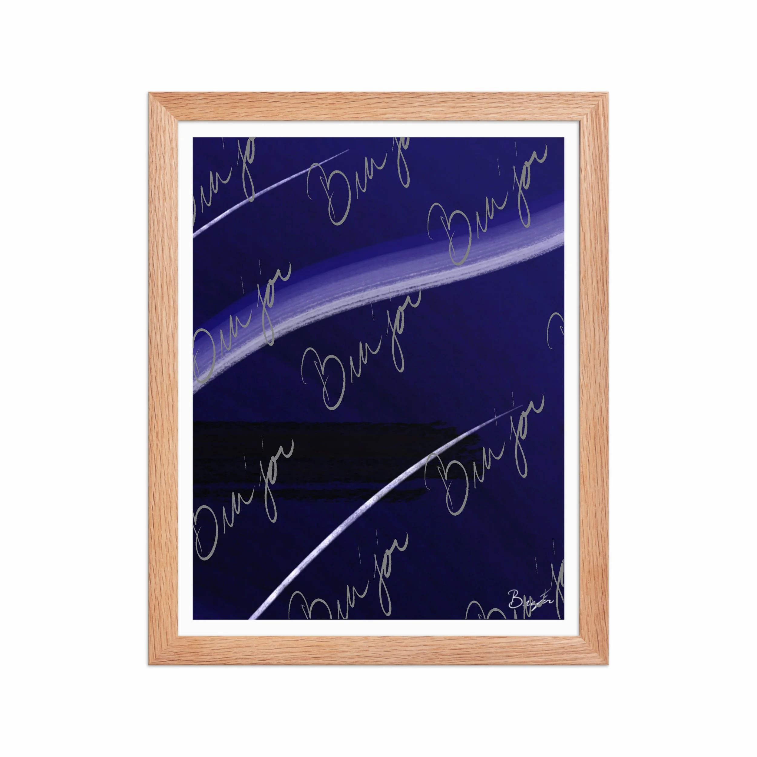 Framed Artwork - Title: Tears