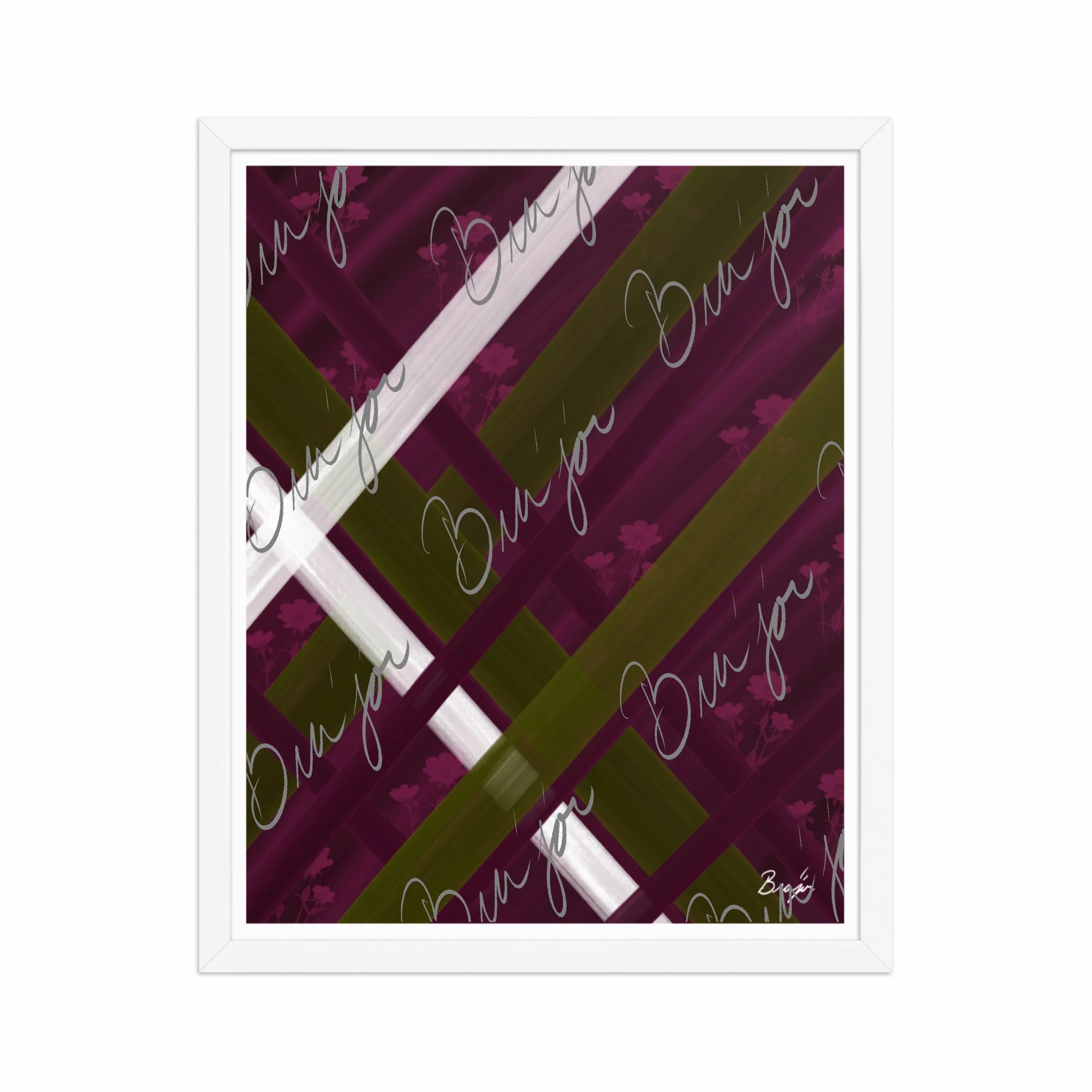 Framed Artwork - Title: Complex