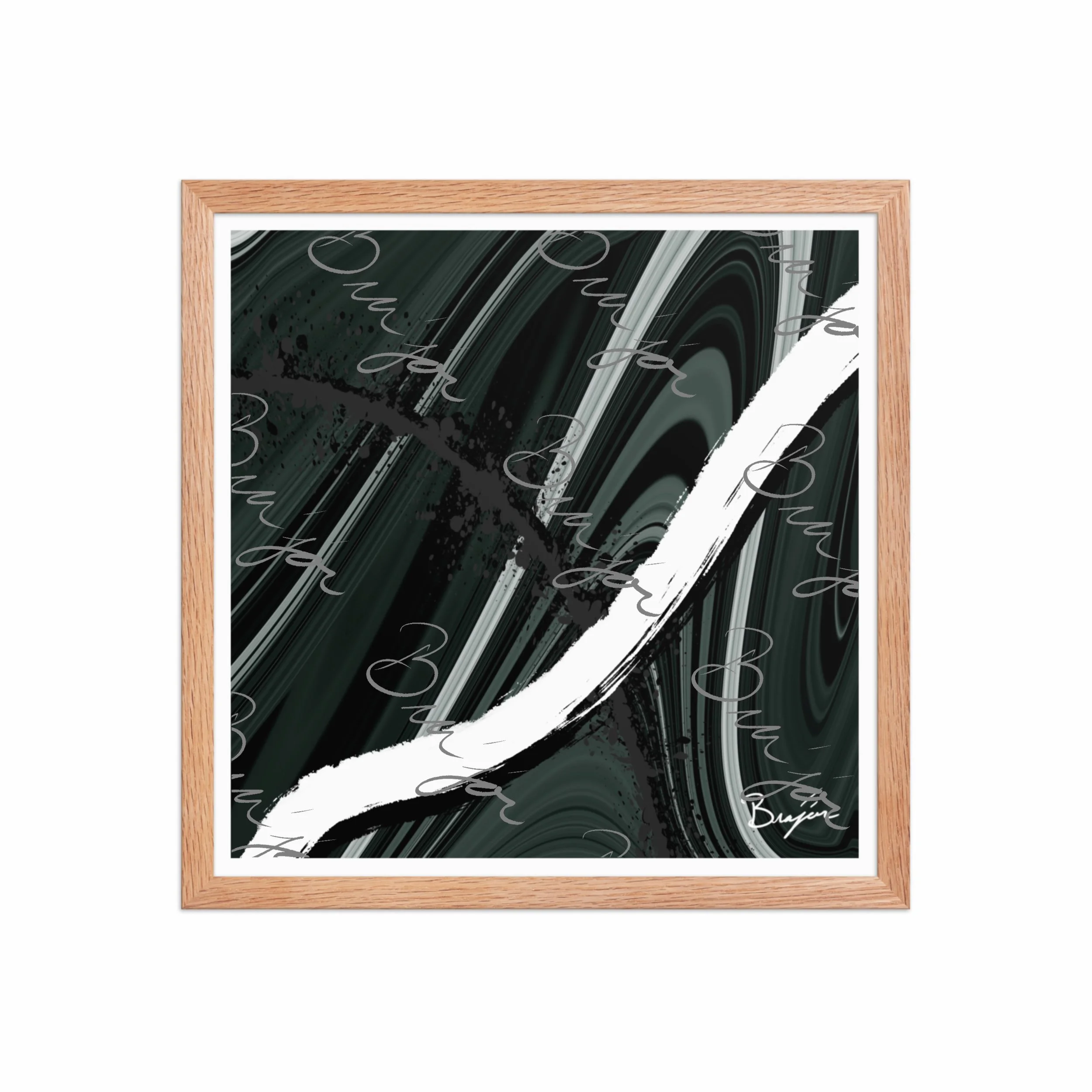 Framed Artwork - Title: High