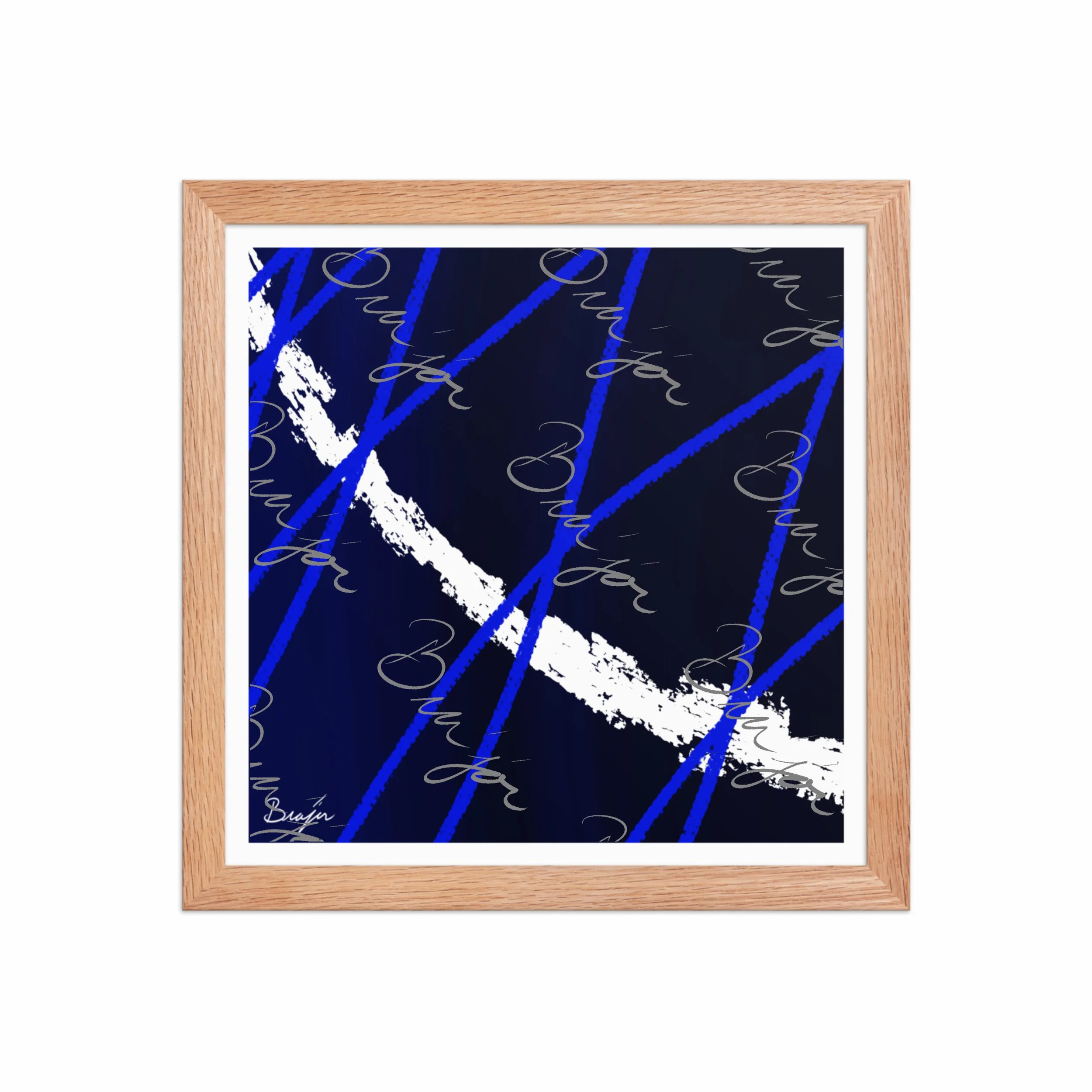 Framed Artwork - Title: Confidant