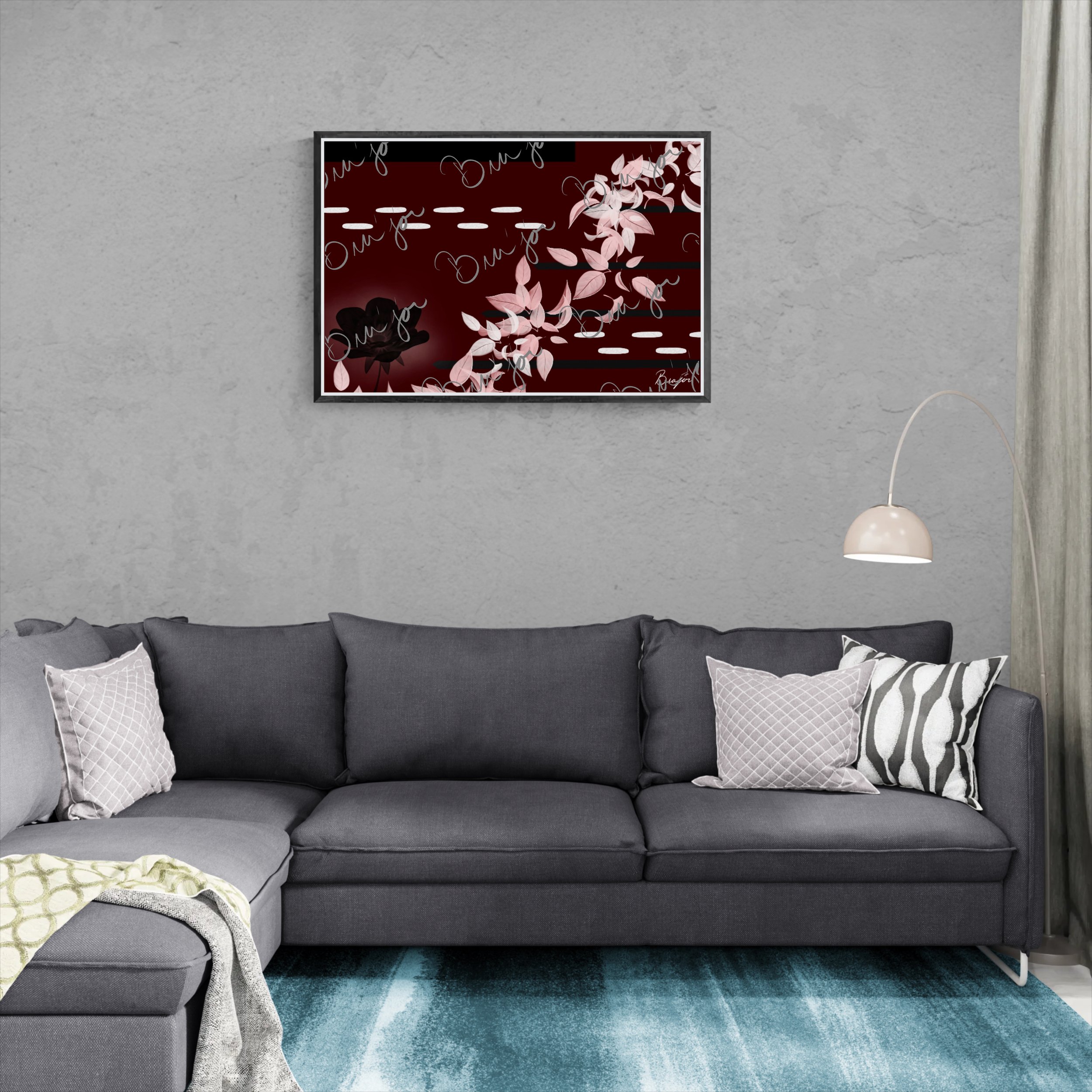 Framed Artwork - Title: Patience