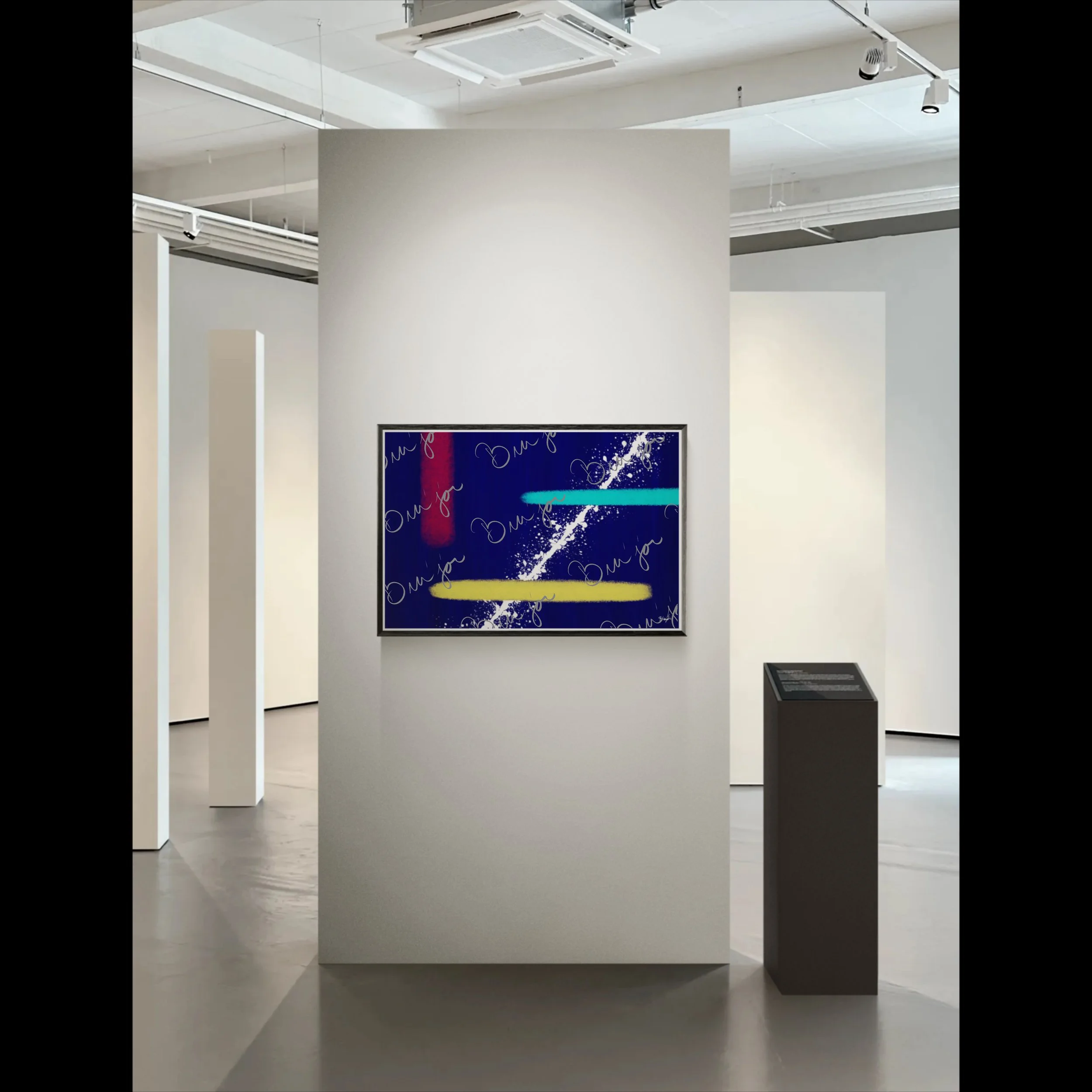 Framed Artwork - Title: Act II