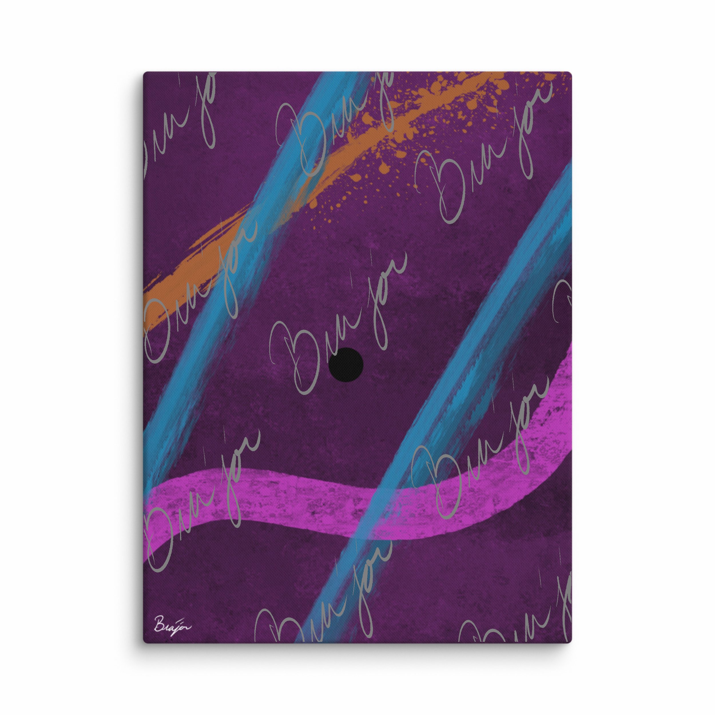 XL Canvas Wall Art - Title: Absent