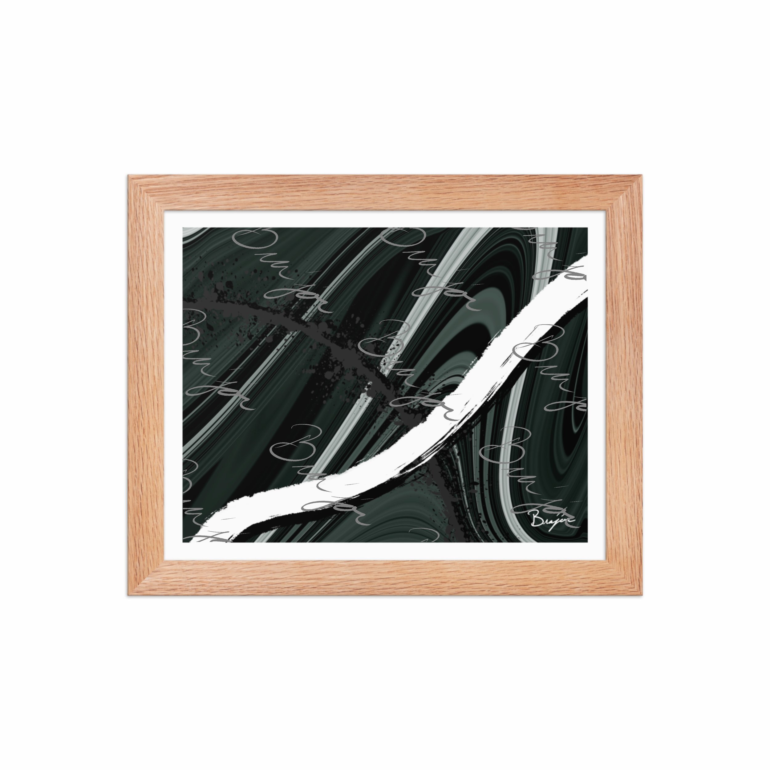 Framed Artwork - Title: High