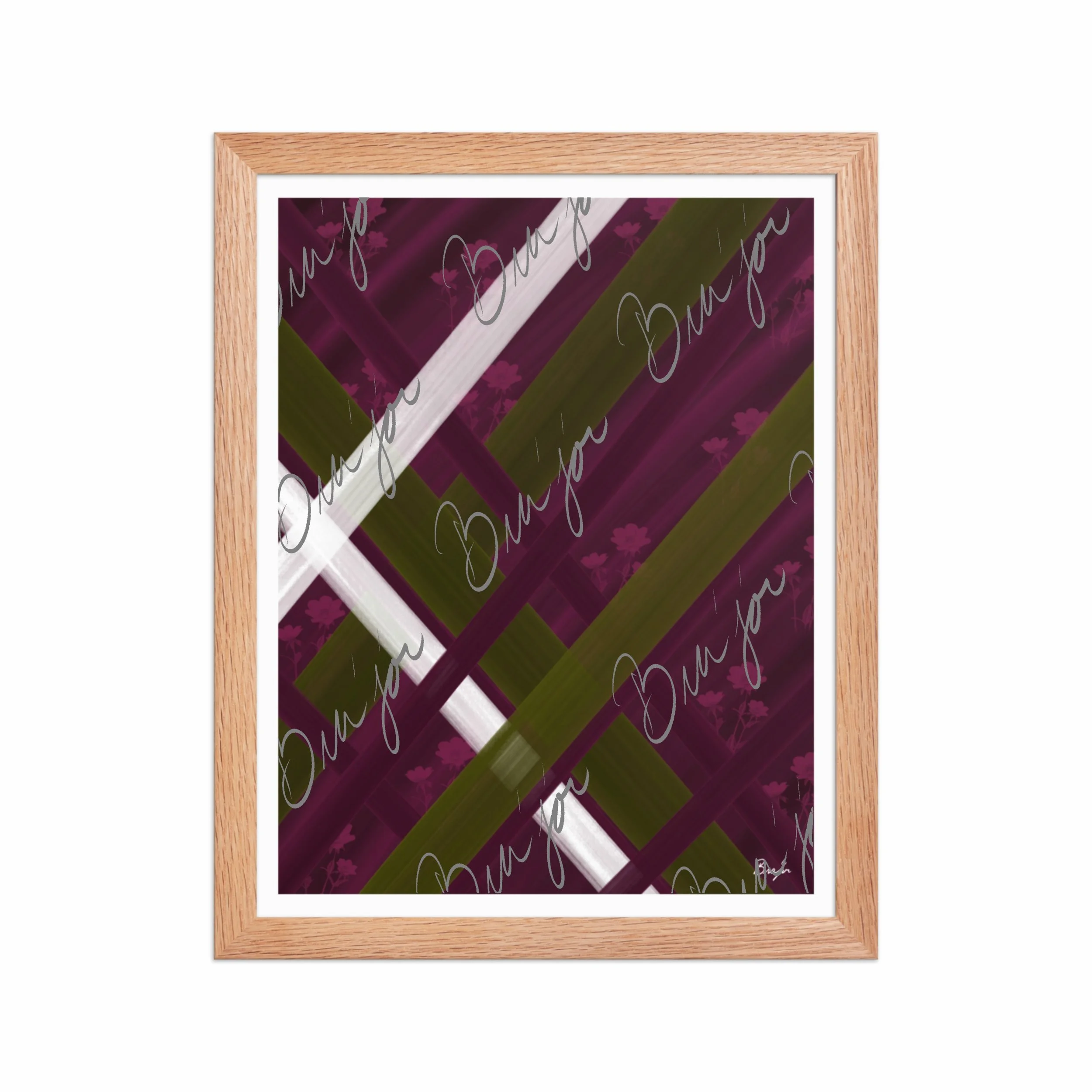 Framed Artwork - Title: Complex