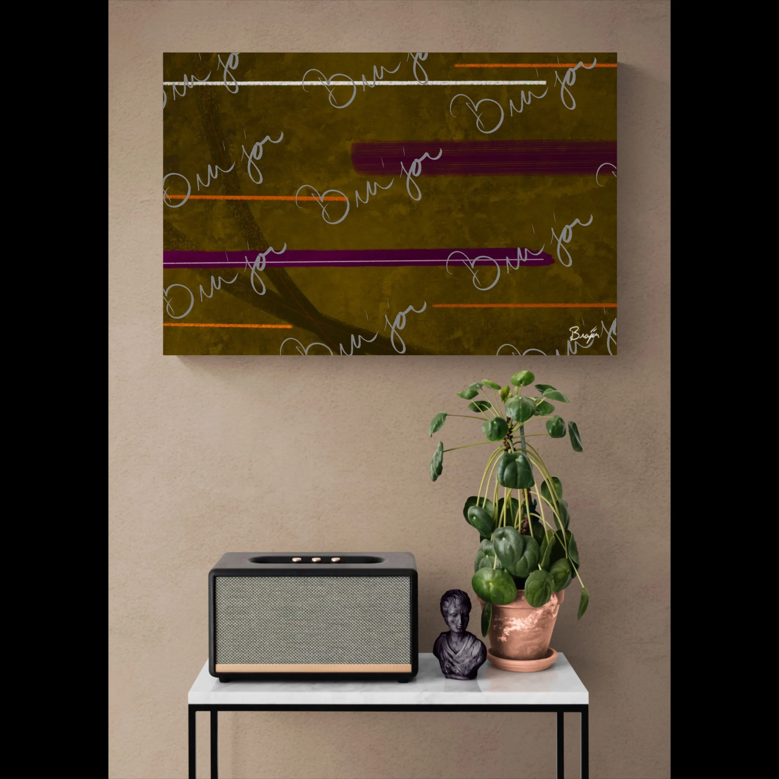 Canvas Wall Art - Title: Across