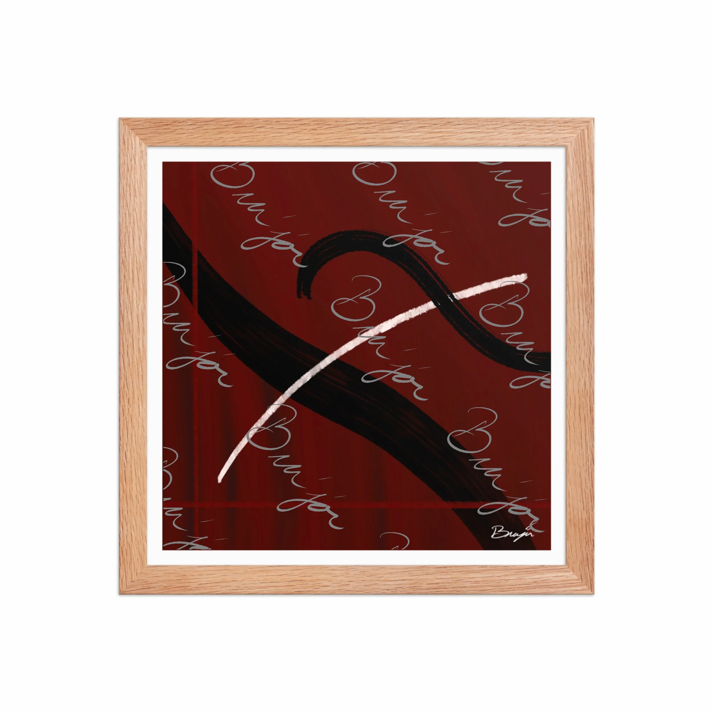 Framed Artwork - Title: Found