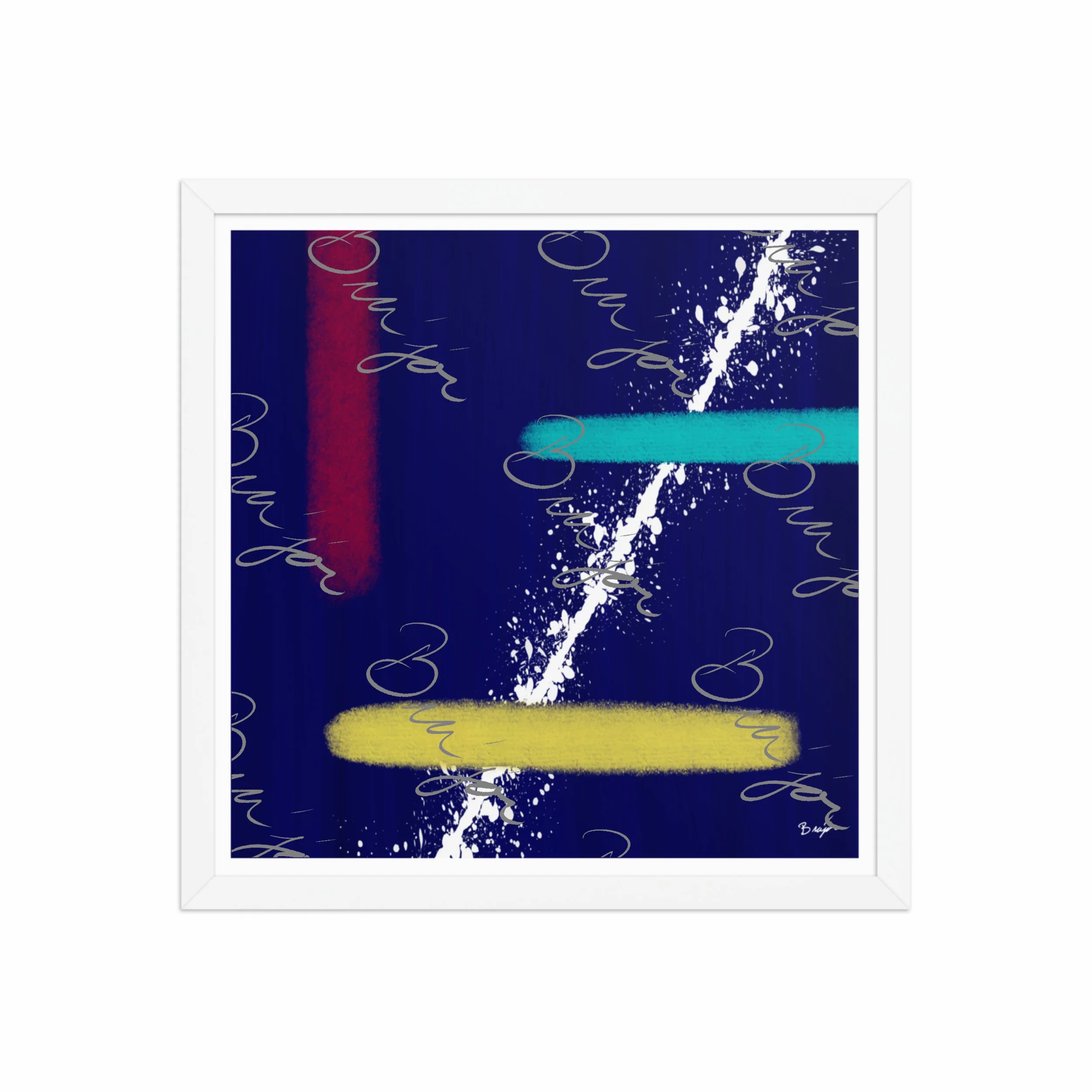 Framed Artwork - Title: Act II