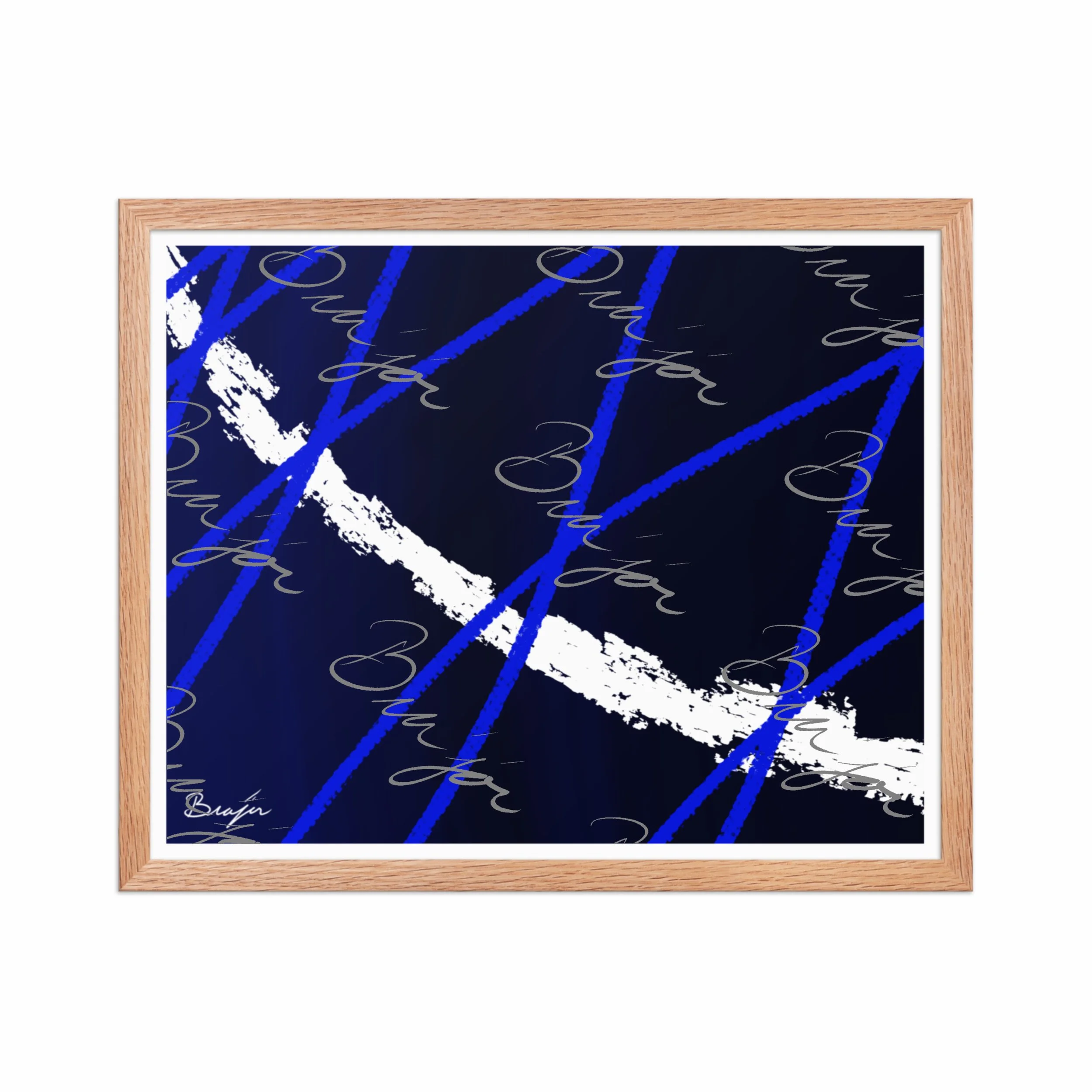 Framed Artwork - Title: Confidant