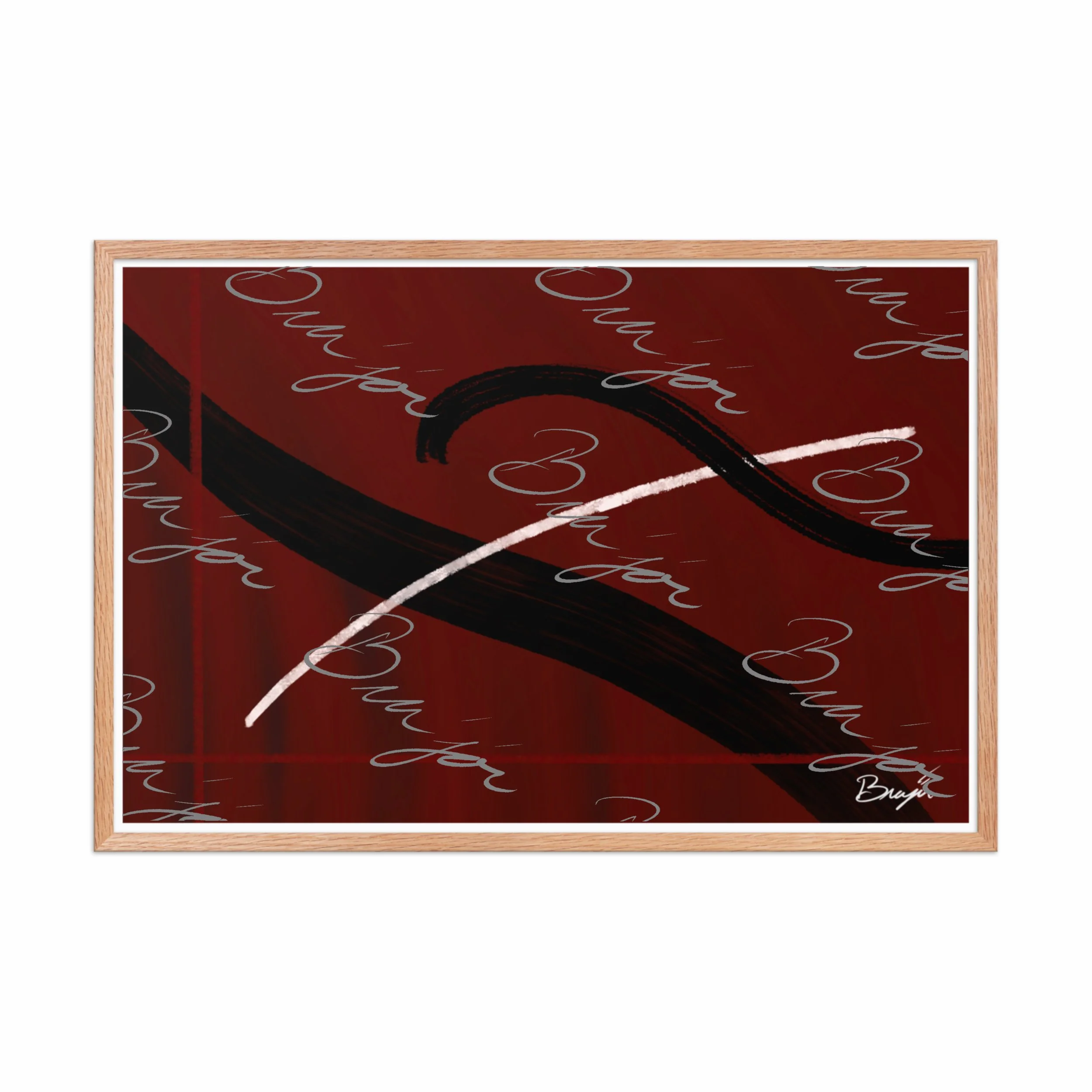 Framed Artwork - Title: Found