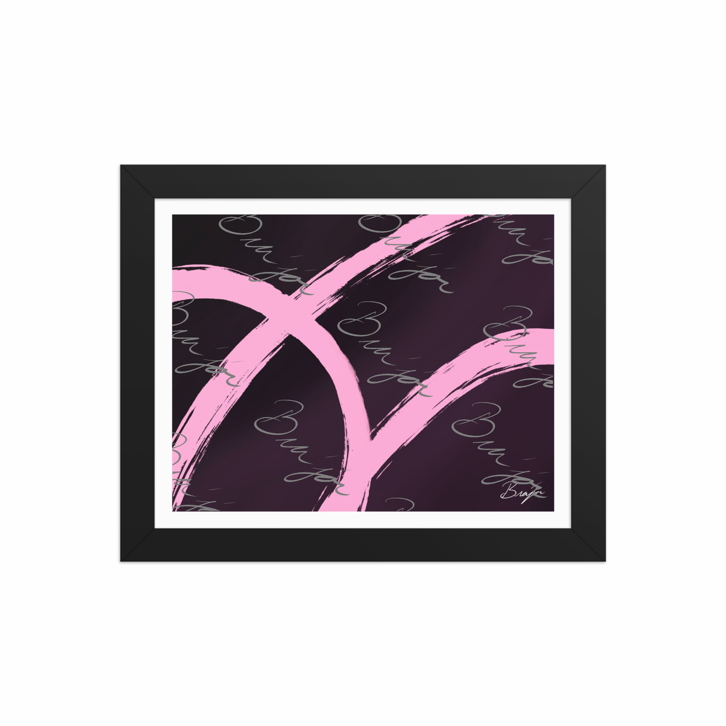 Framed Artwork - Title: Sentiment