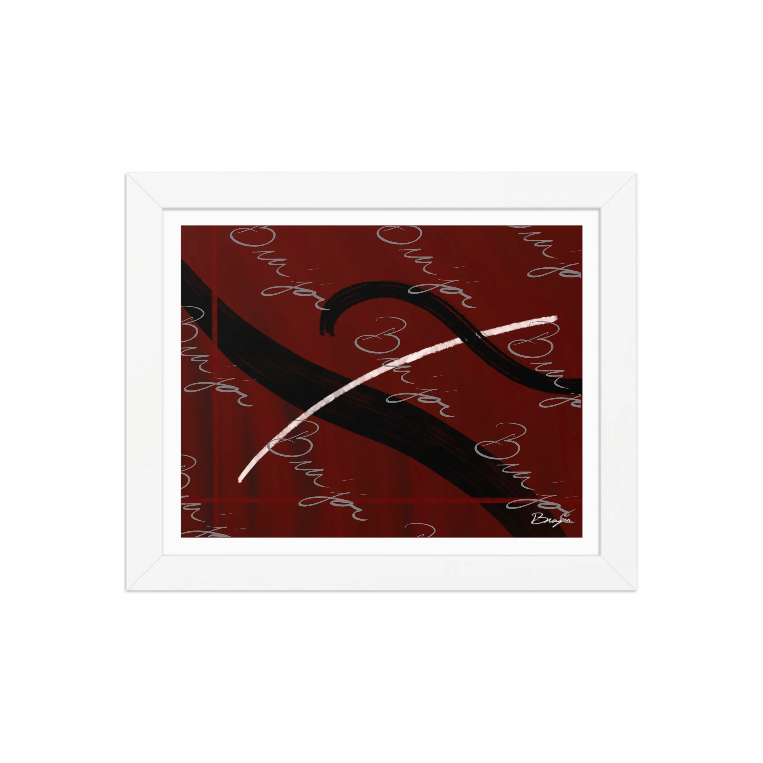 Framed Artwork - Title: Found