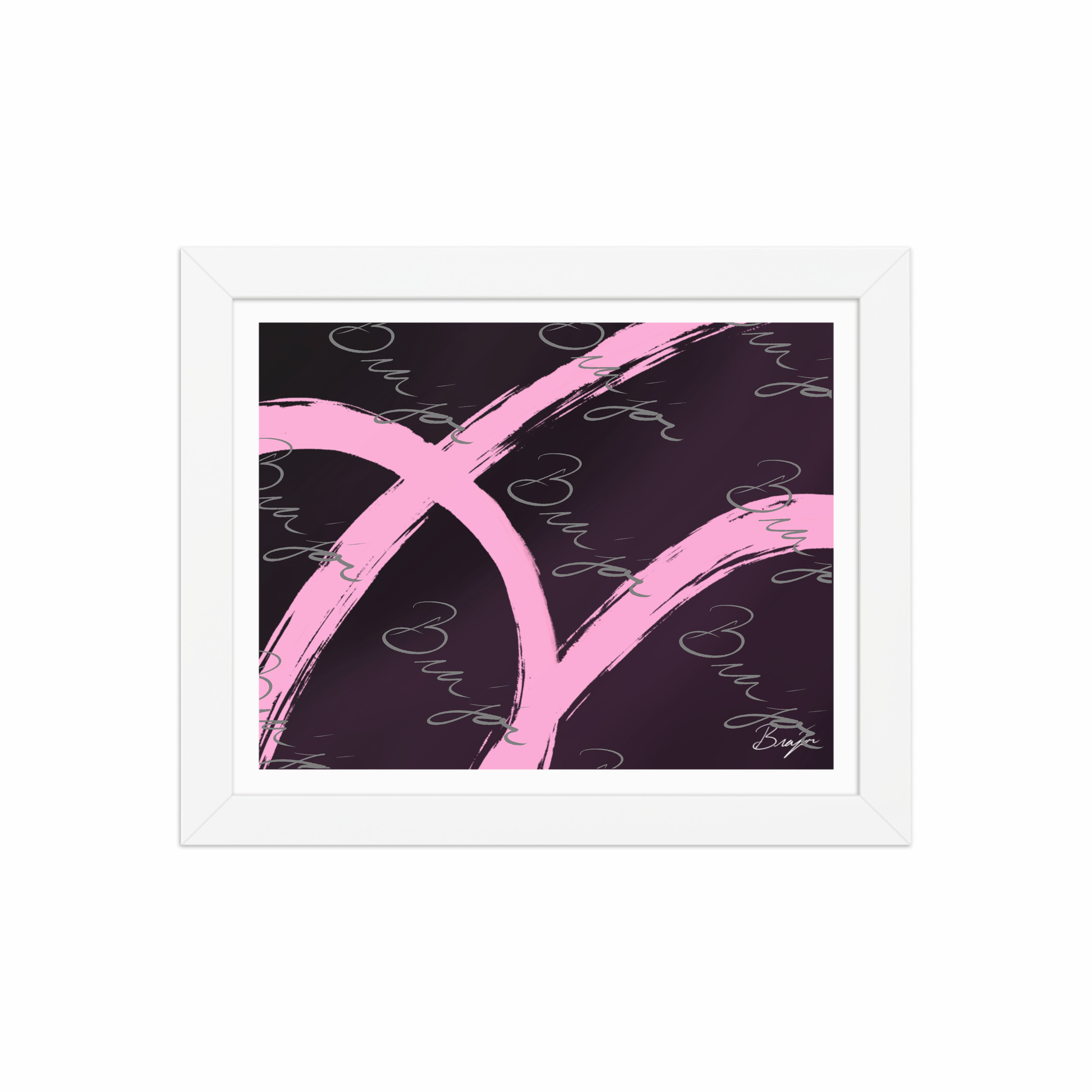 Framed Artwork - Title: Sentiment