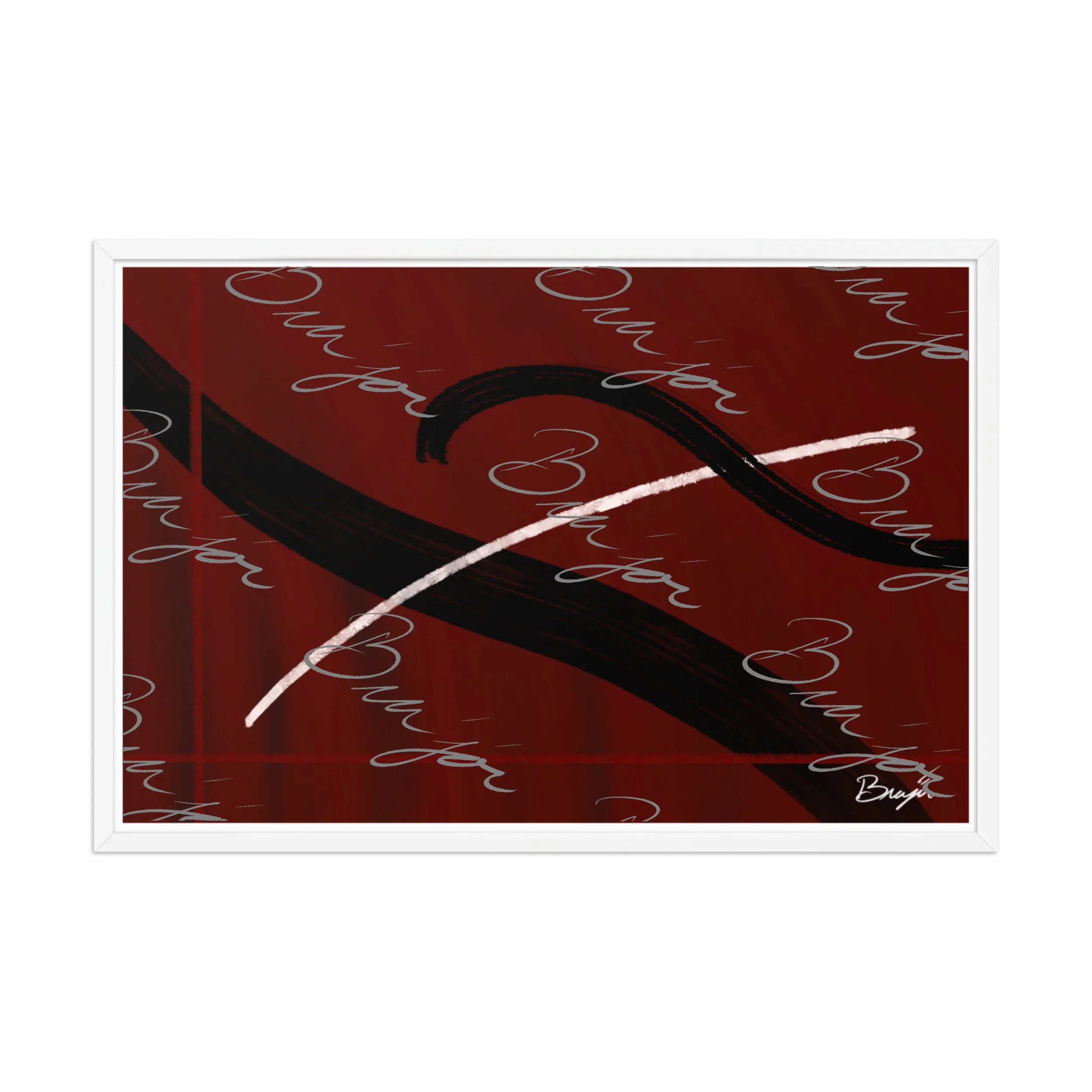 Framed Artwork - Title: Found